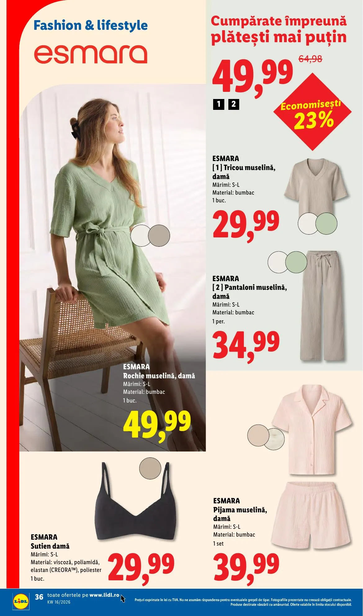 Lidl akciós újság Románia 04.14–04.19 – 36. oldal
