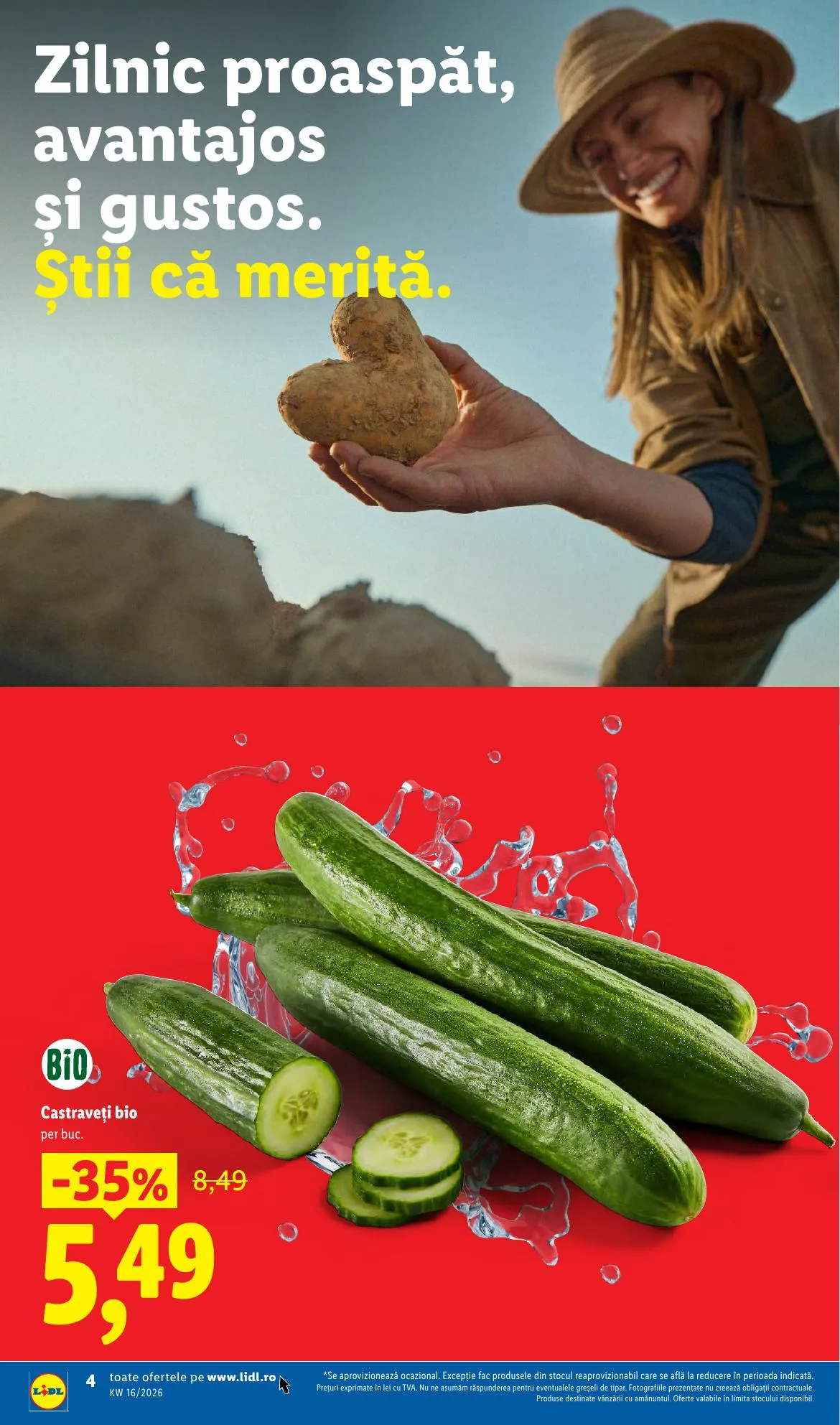 Lidl akciós újság Románia 04.14–04.19 – 4. oldal