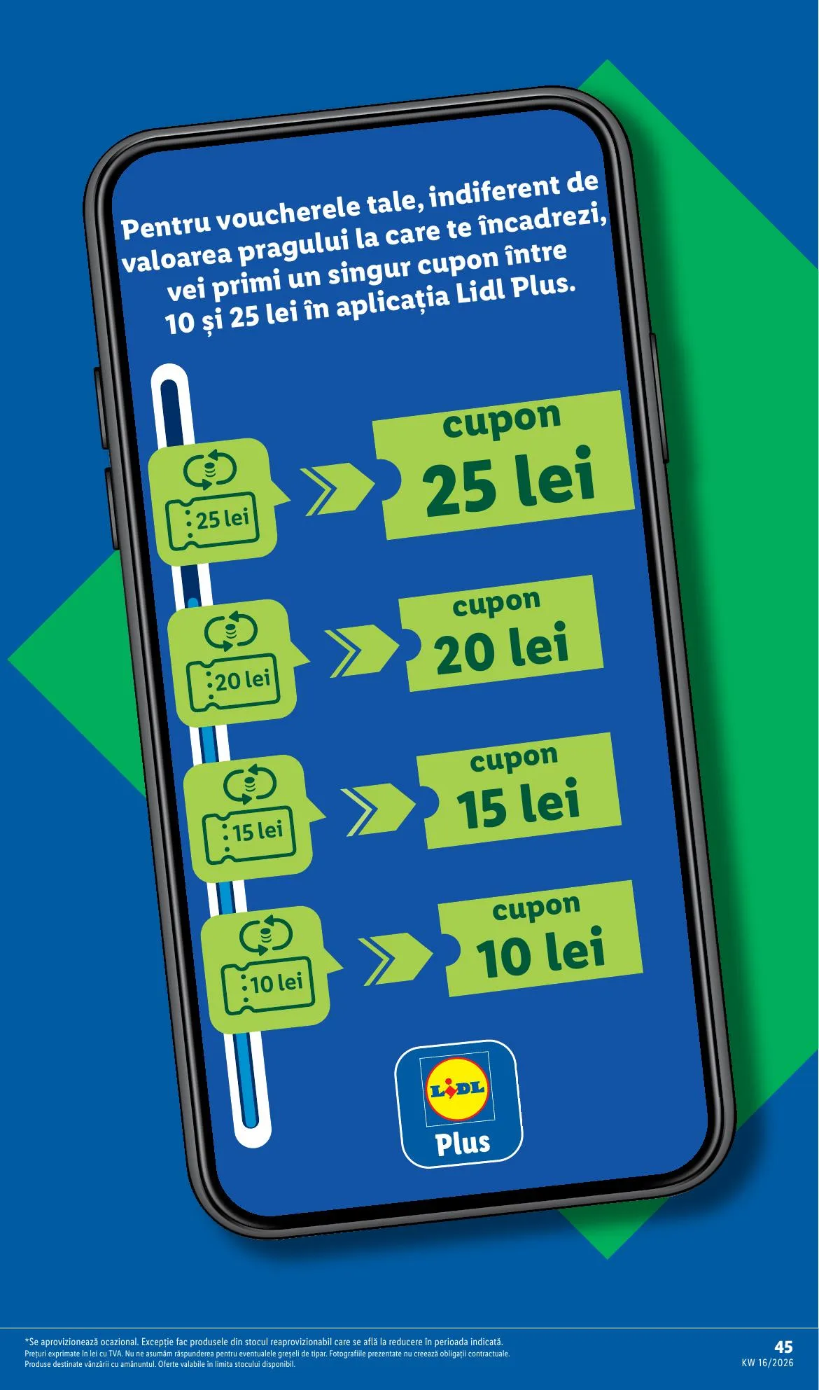 Lidl akciós újság Románia 04.14–04.19 – 45. oldal