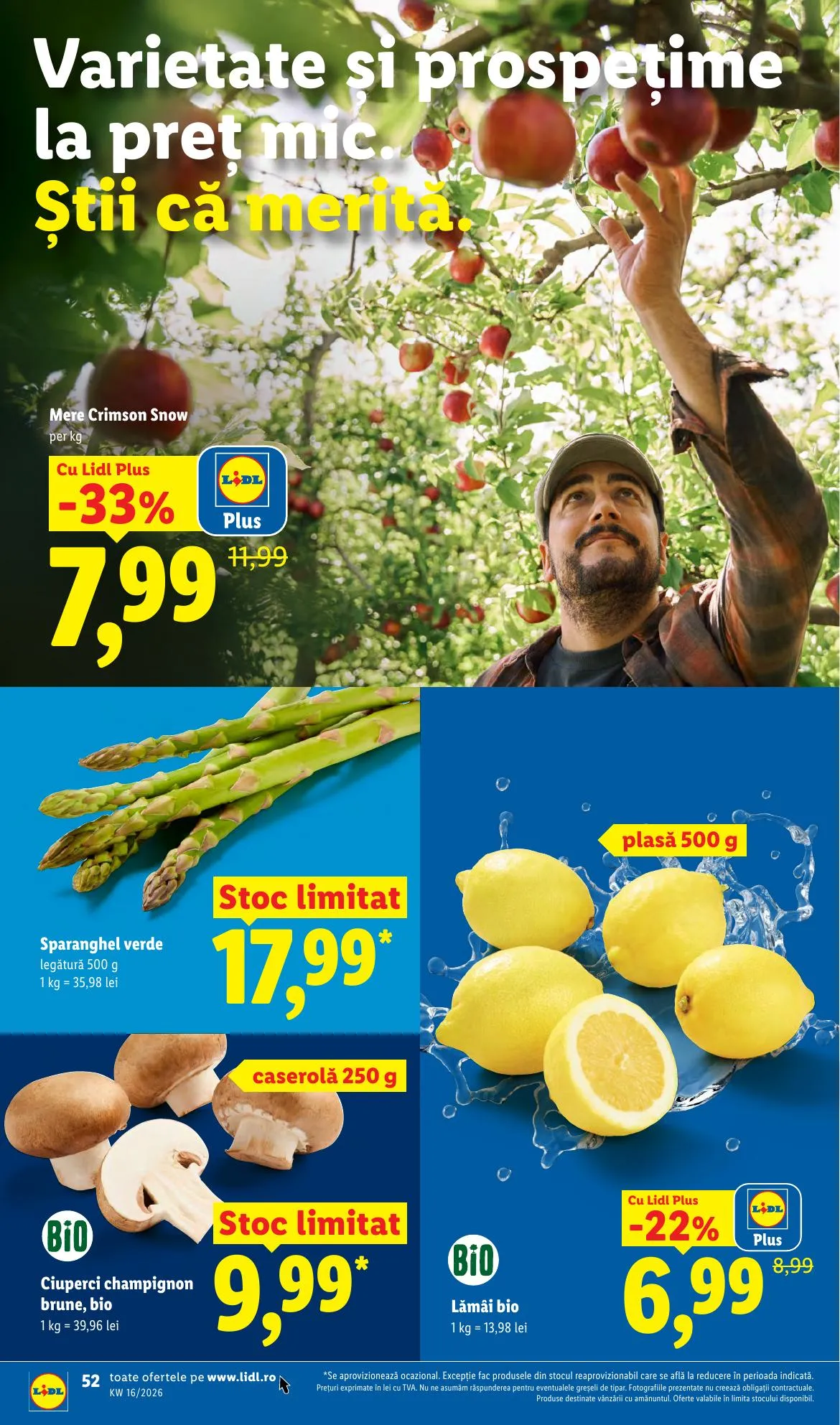 Lidl akciós újság Románia 04.14–04.19 – 52. oldal