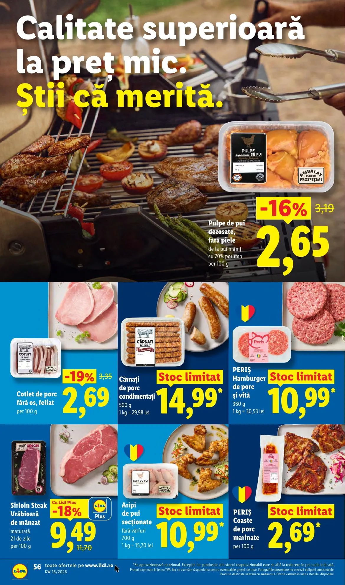Lidl akciós újság Románia 04.14–04.19 – 56. oldal