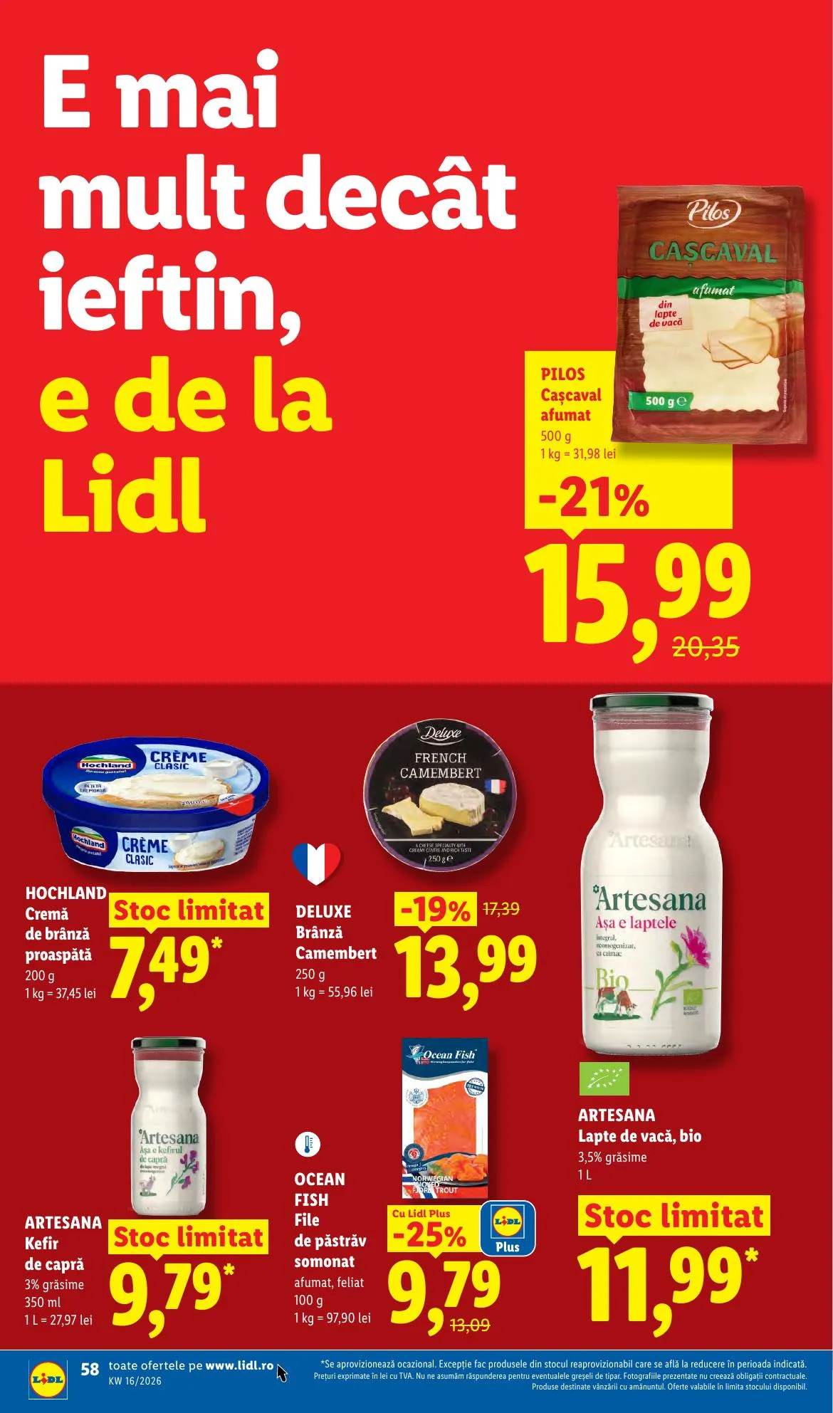 Lidl akciós újság Románia 04.14–04.19 – 58. oldal