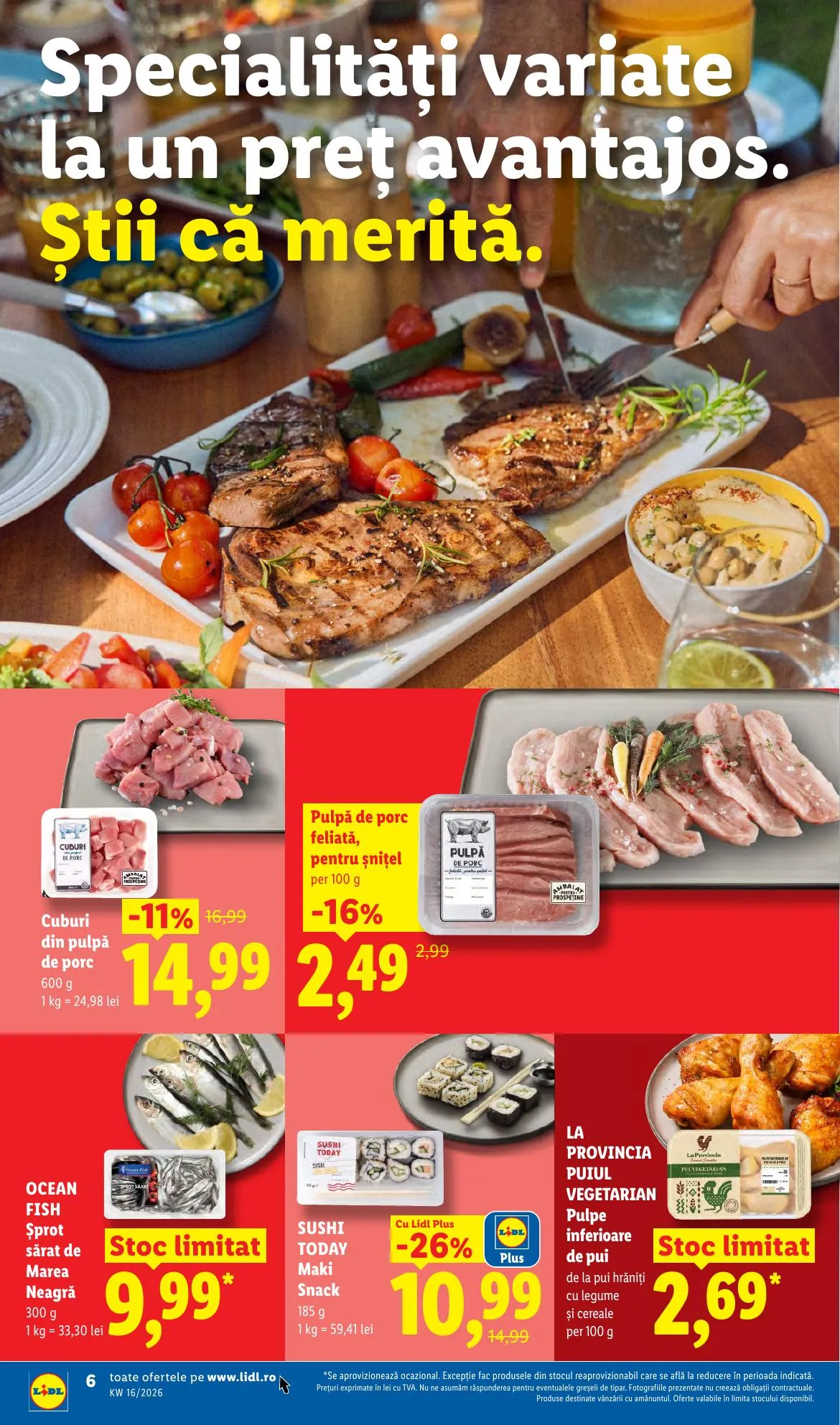 Lidl akciós újság Románia 04.14–04.19 – 6. oldal