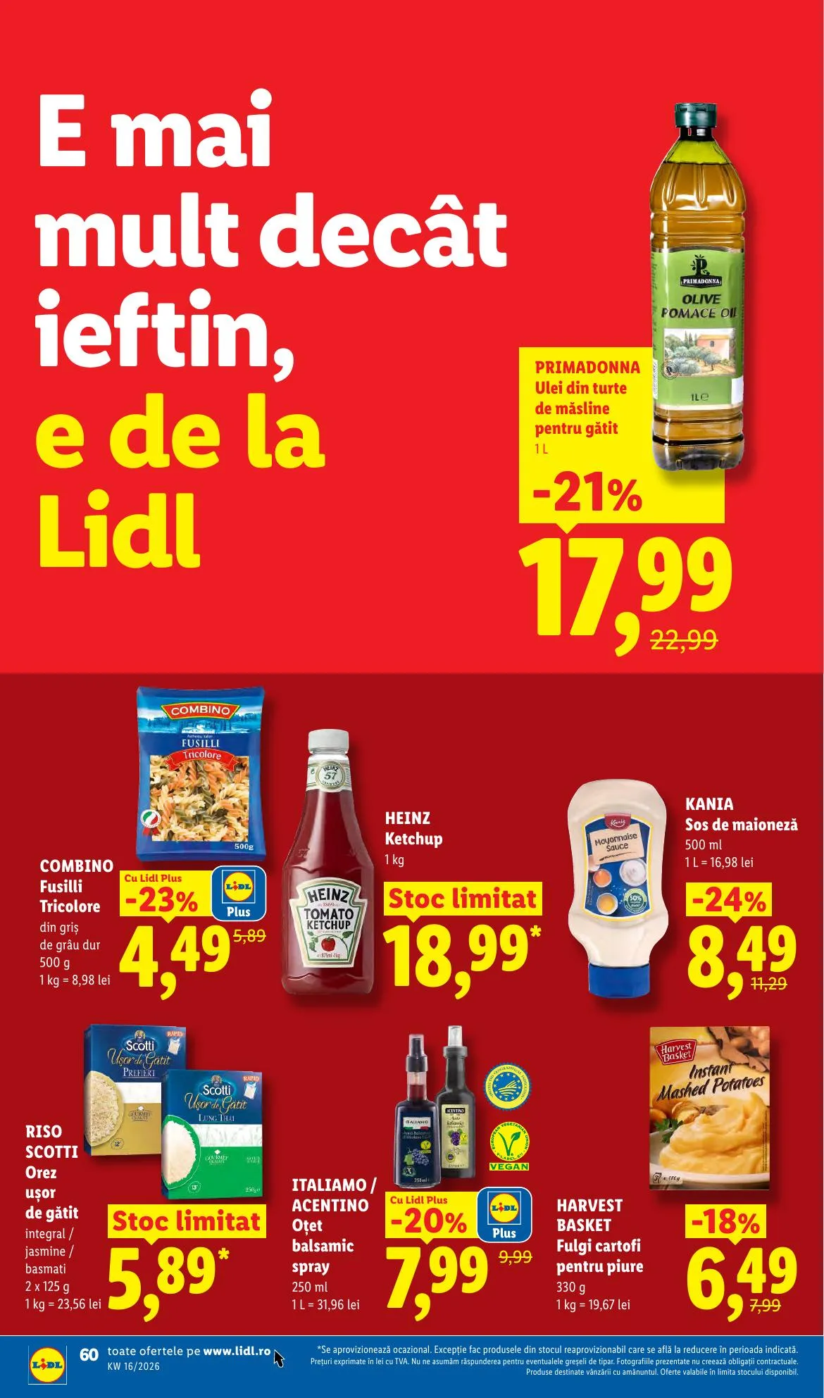 Lidl akciós újság Románia 04.14–04.19 – 60. oldal