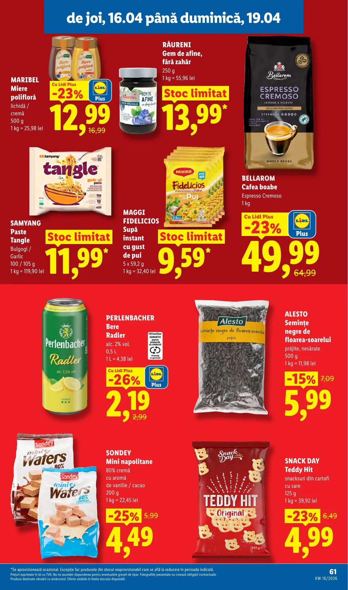 Lidl akciós újság Románia 04.14–04.19 – 61. oldal