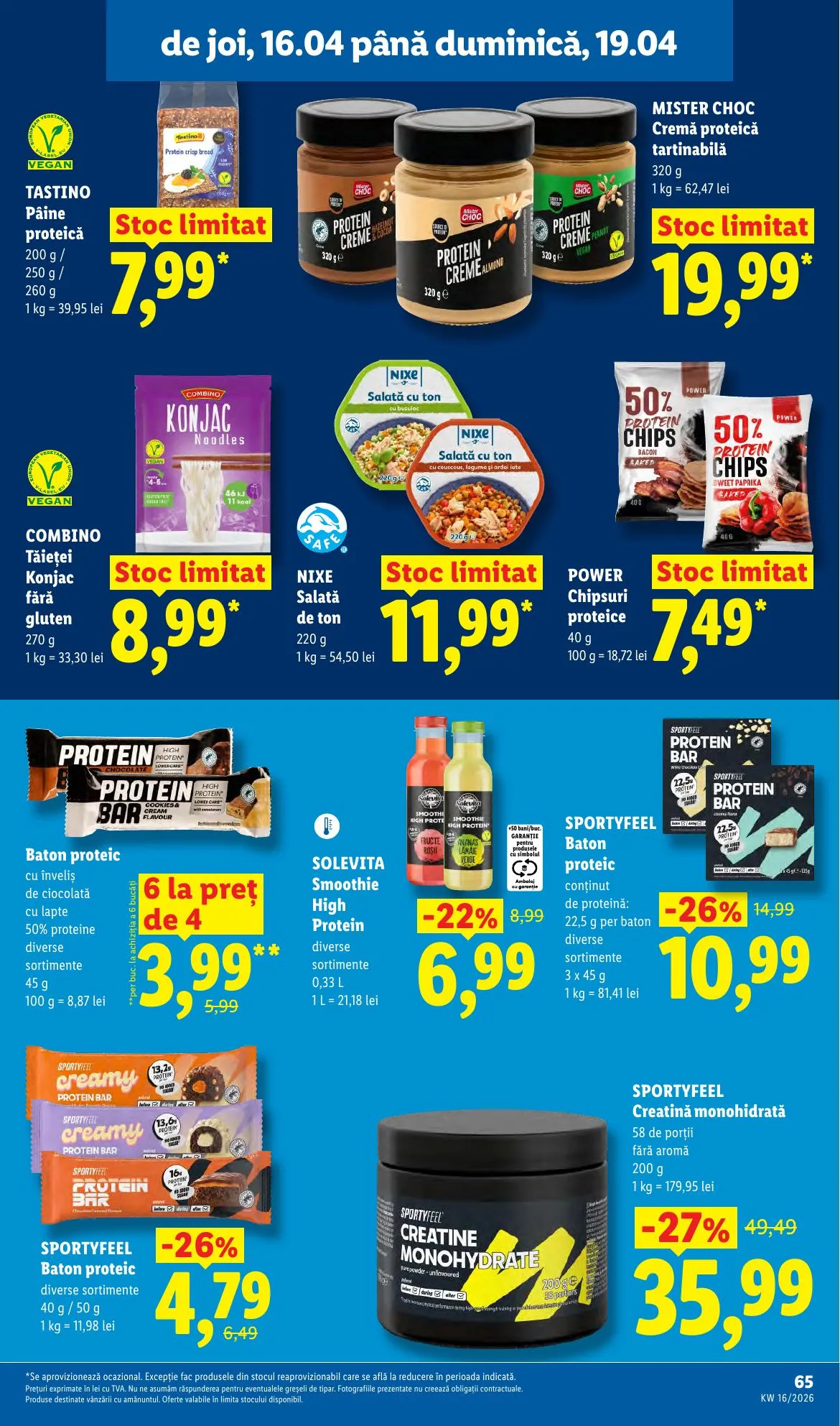 Lidl akciós újság Románia 04.14–04.19 – 65. oldal