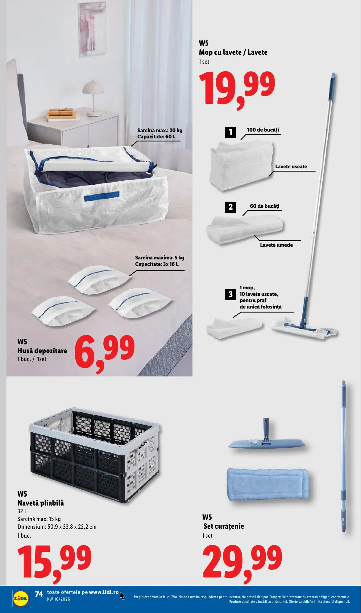 Lidl akciós újság Románia 04.14–04.19 – 74. oldal
