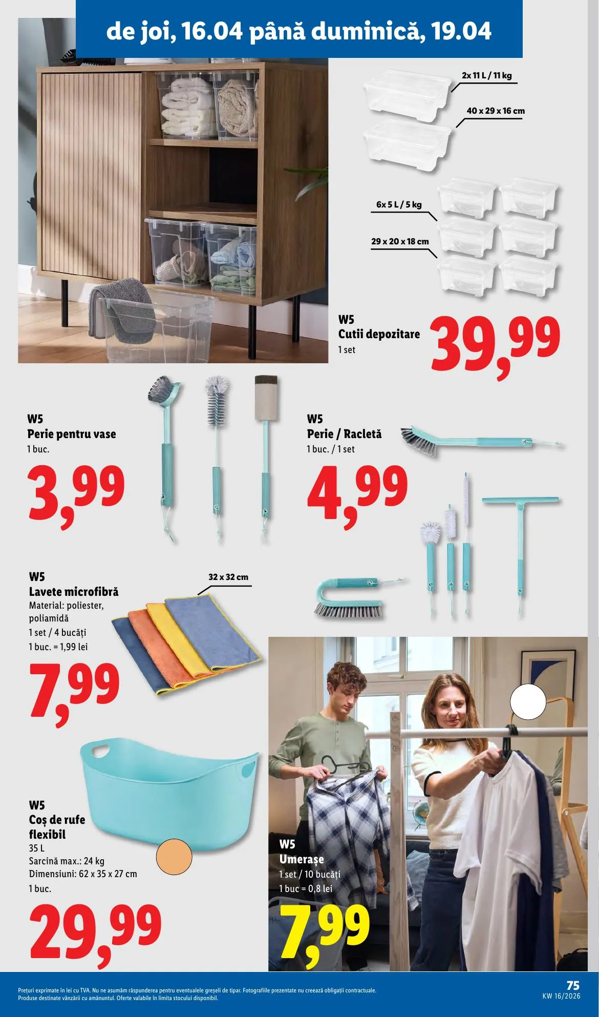 Lidl akciós újság Románia 04.14–04.19 – 75. oldal