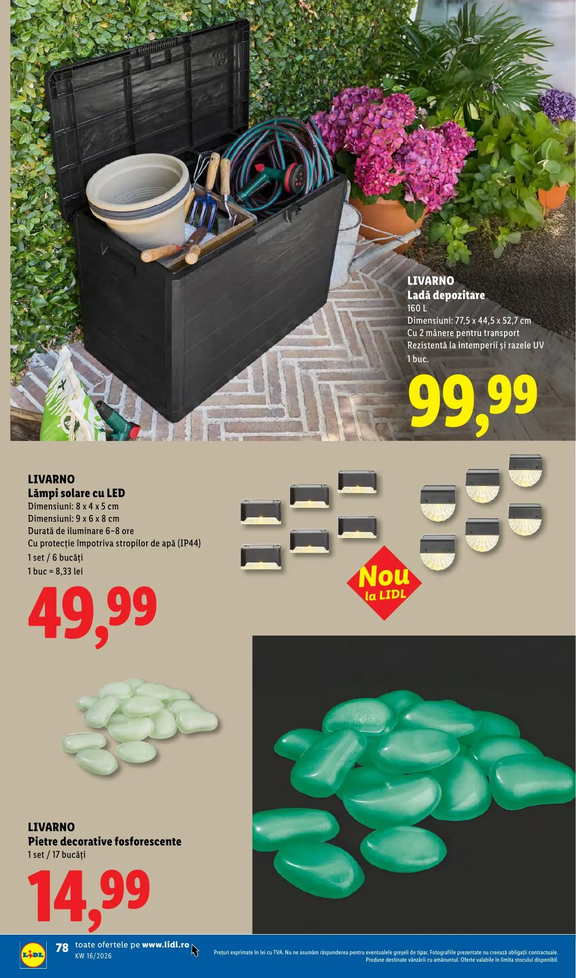 Lidl akciós újság Románia 04.14–04.19 – 78. oldal