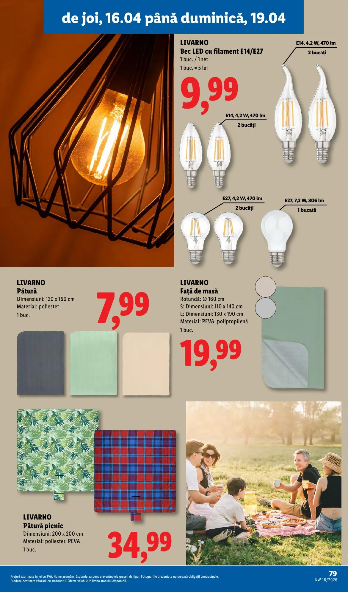 Lidl akciós újság Románia 04.14–04.19 – 79. oldal