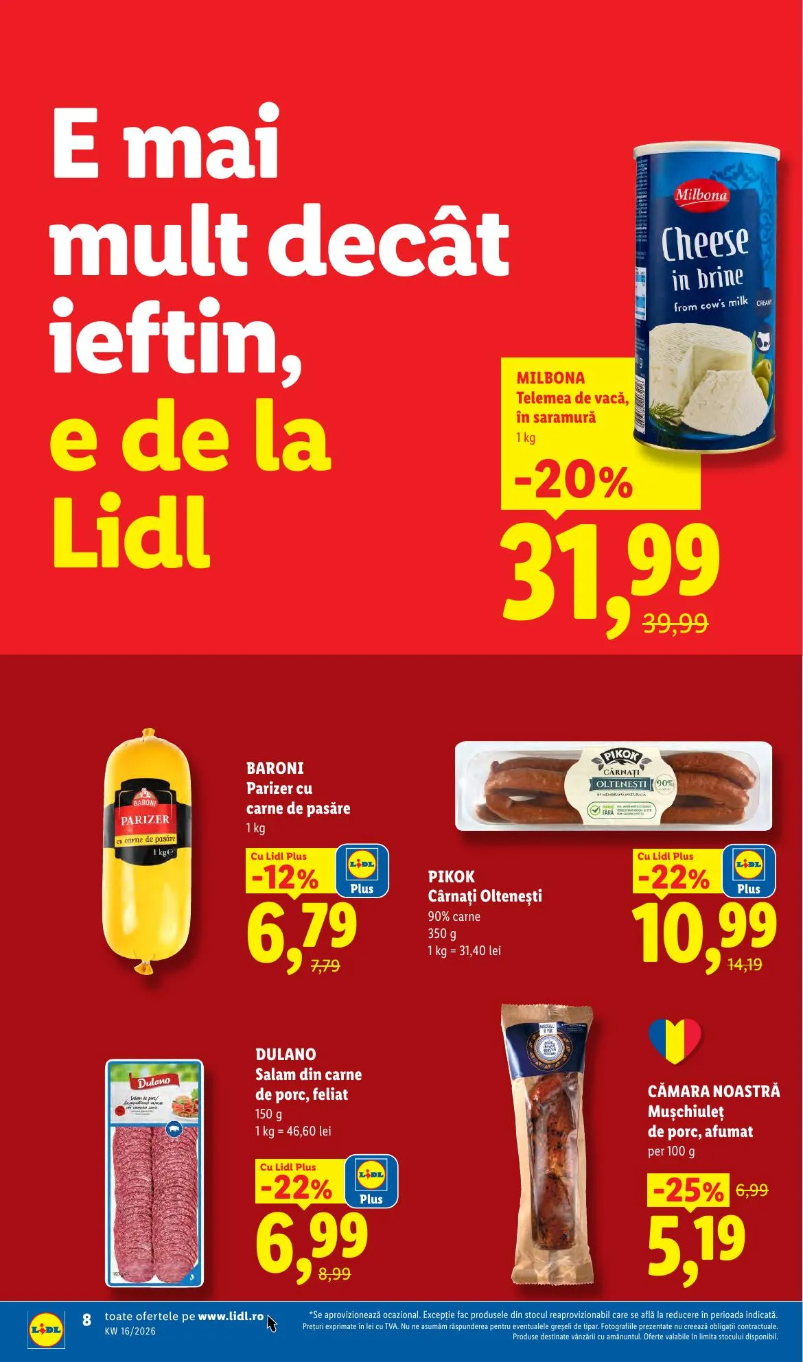 Lidl akciós újság Románia 04.14–04.19 – 8. oldal