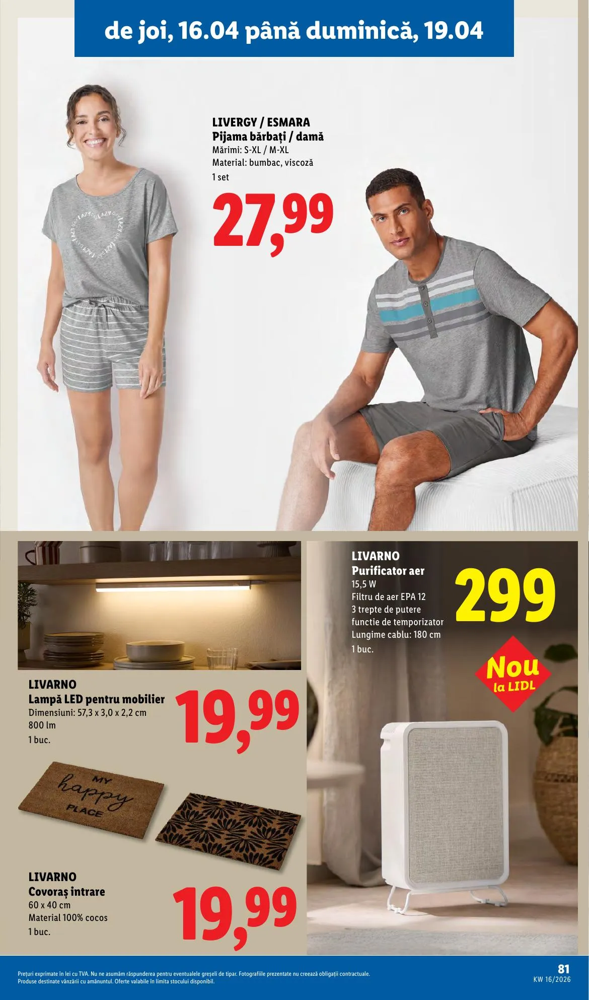 Lidl akciós újság Románia 04.14–04.19 – 81. oldal
