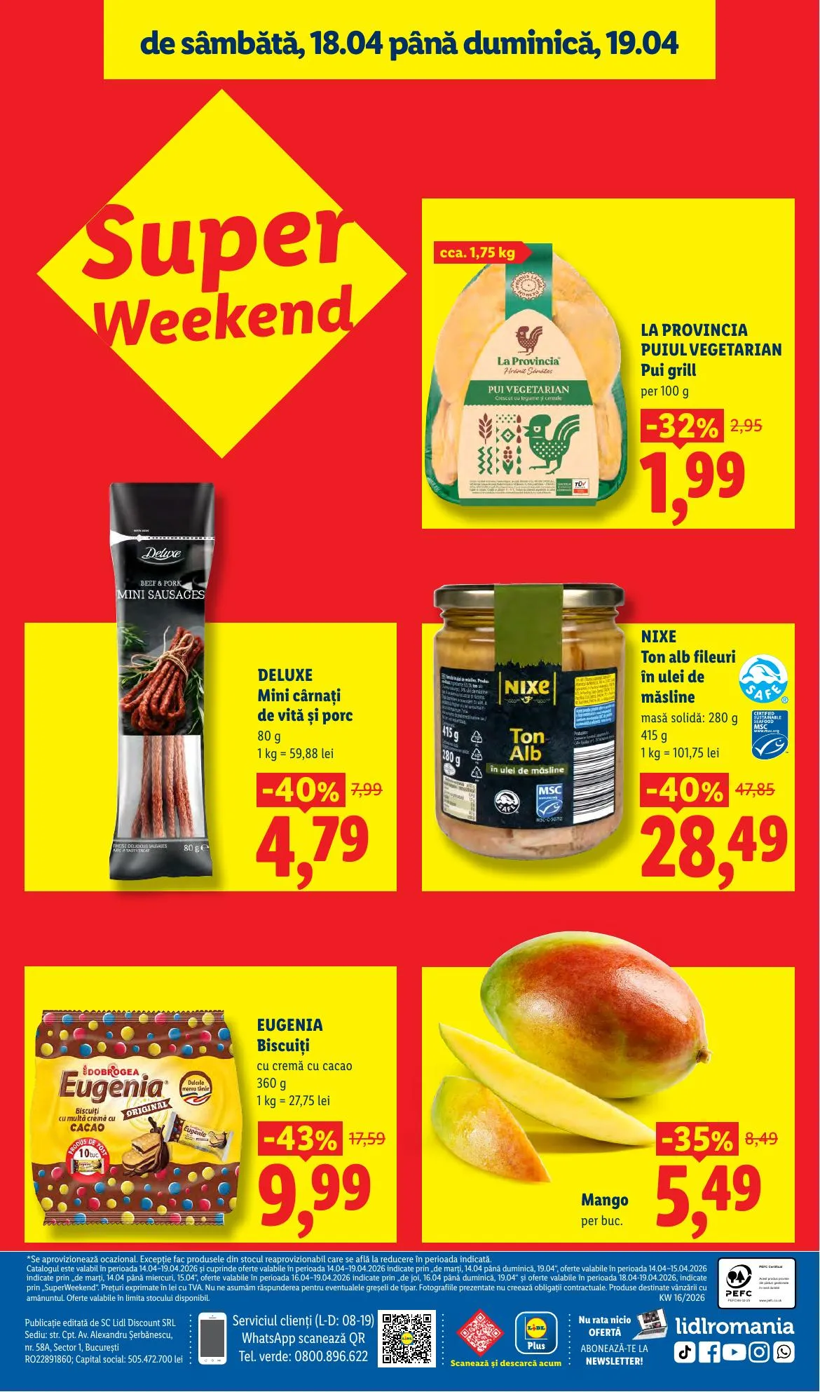 Lidl akciós újság Románia 04.14–04.19 – 82. oldal