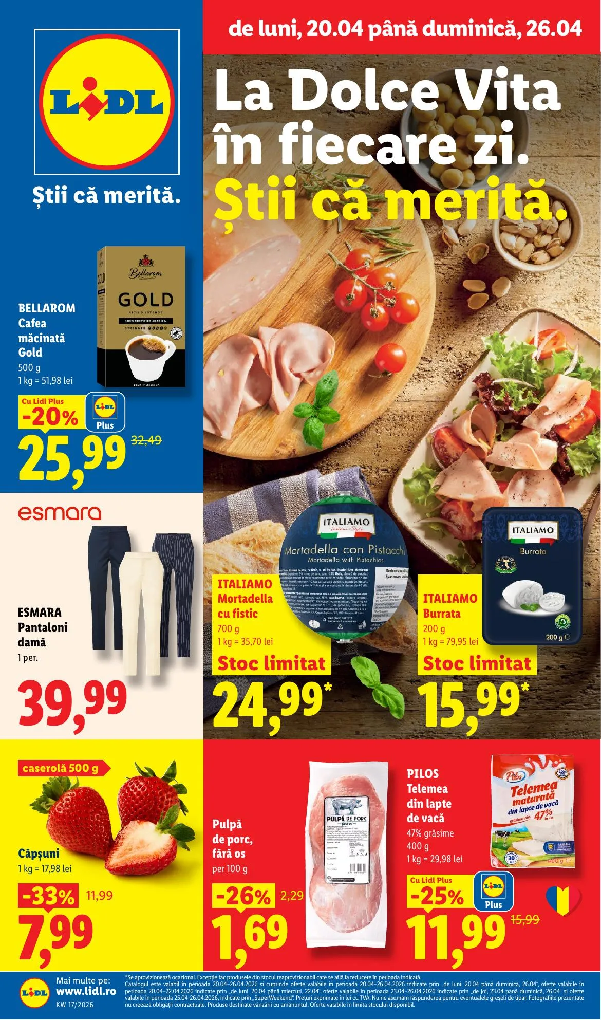 Lidl akciós újság Románia 04.20–04.26