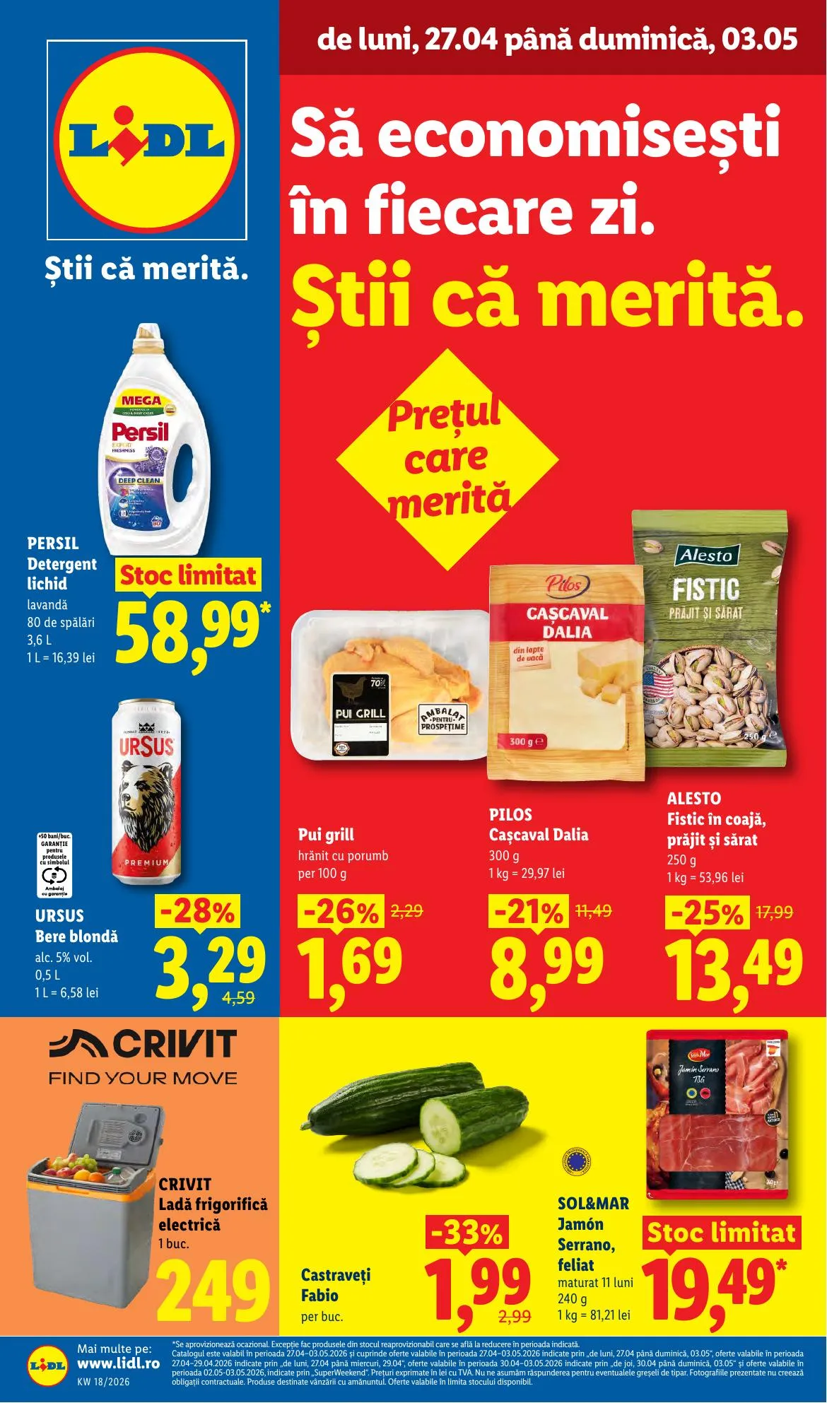 Lidl akciós újság Románia 04.27–05.03