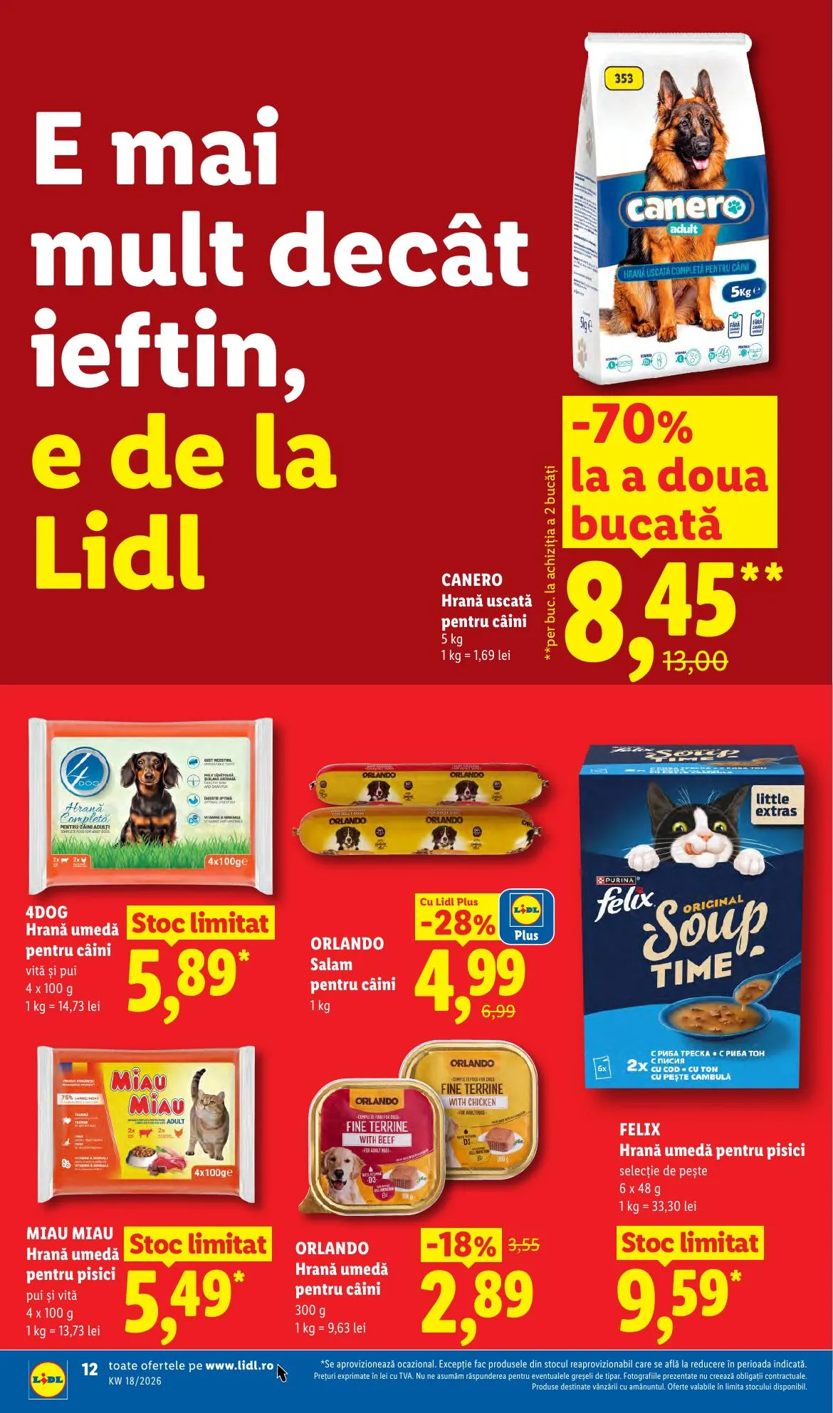 Lidl akciós újság Románia 04.27–05.03 – 12. oldal