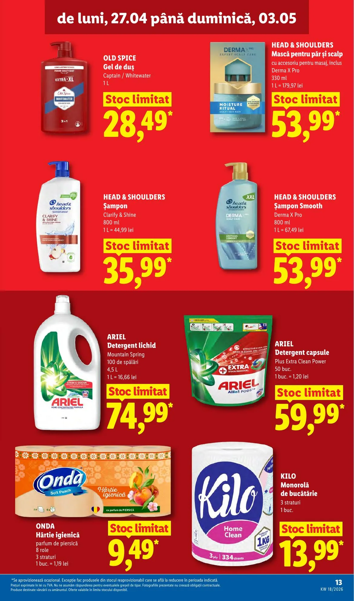 Lidl akciós újság Románia 04.27–05.03 – 13. oldal