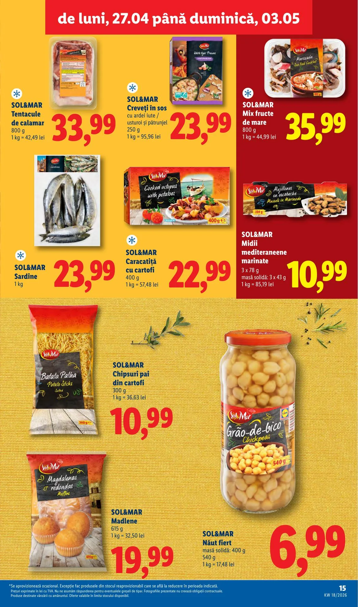 Lidl akciós újság Románia 04.27–05.03 – 15. oldal