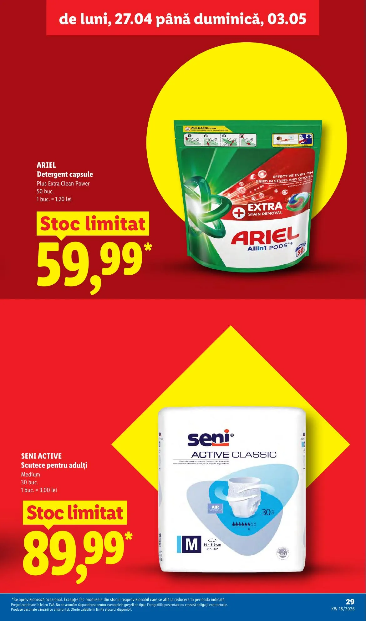 Lidl akciós újság Románia 04.27–05.03 – 29. oldal