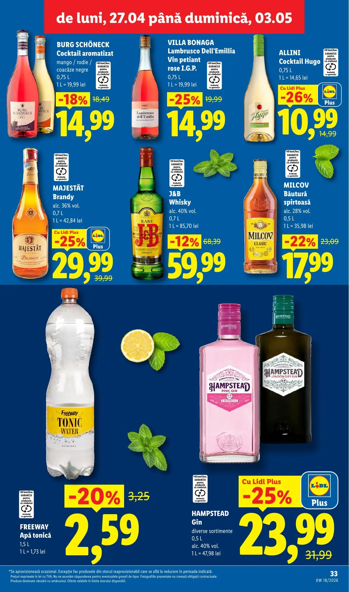 Lidl akciós újság Románia 04.27–05.03 – 33. oldal