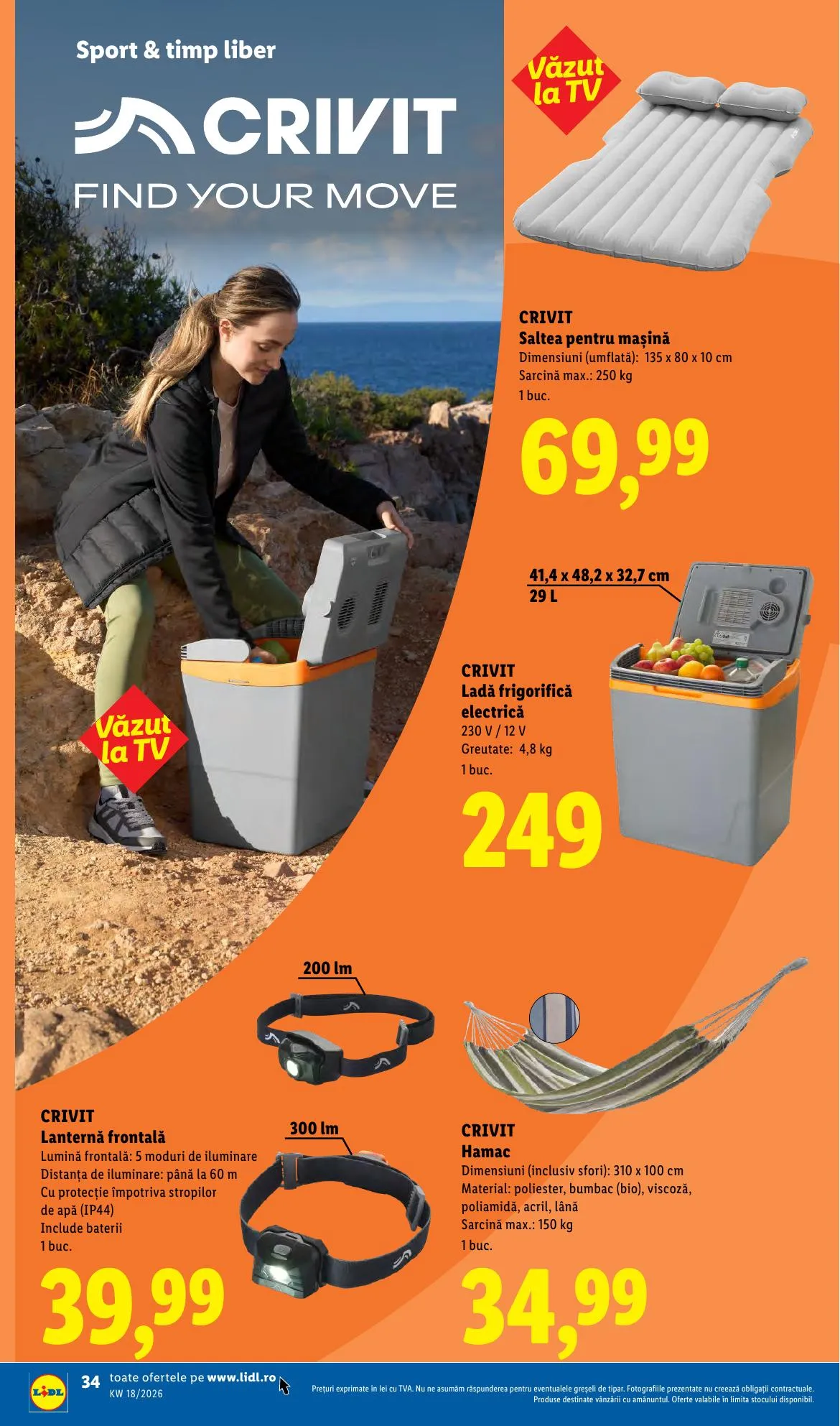 Lidl akciós újság Románia 04.27–05.03 – 34. oldal