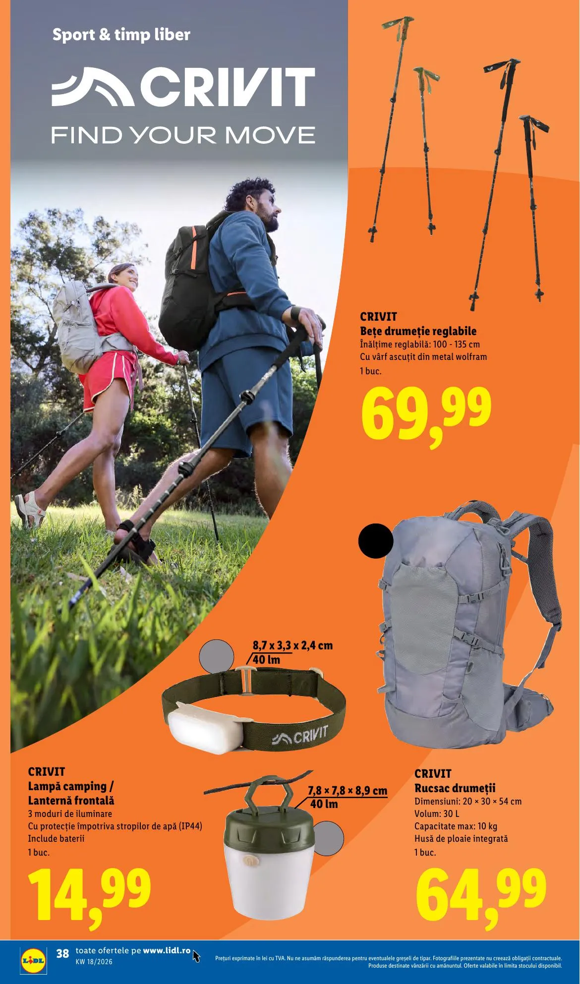 Lidl akciós újság Románia 04.27–05.03 – 38. oldal