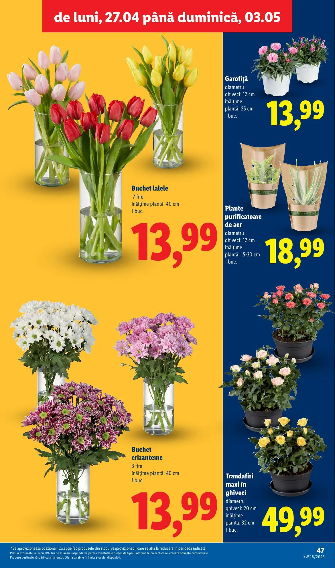 Lidl akciós újság Románia 04.27–05.03 – 47. oldal