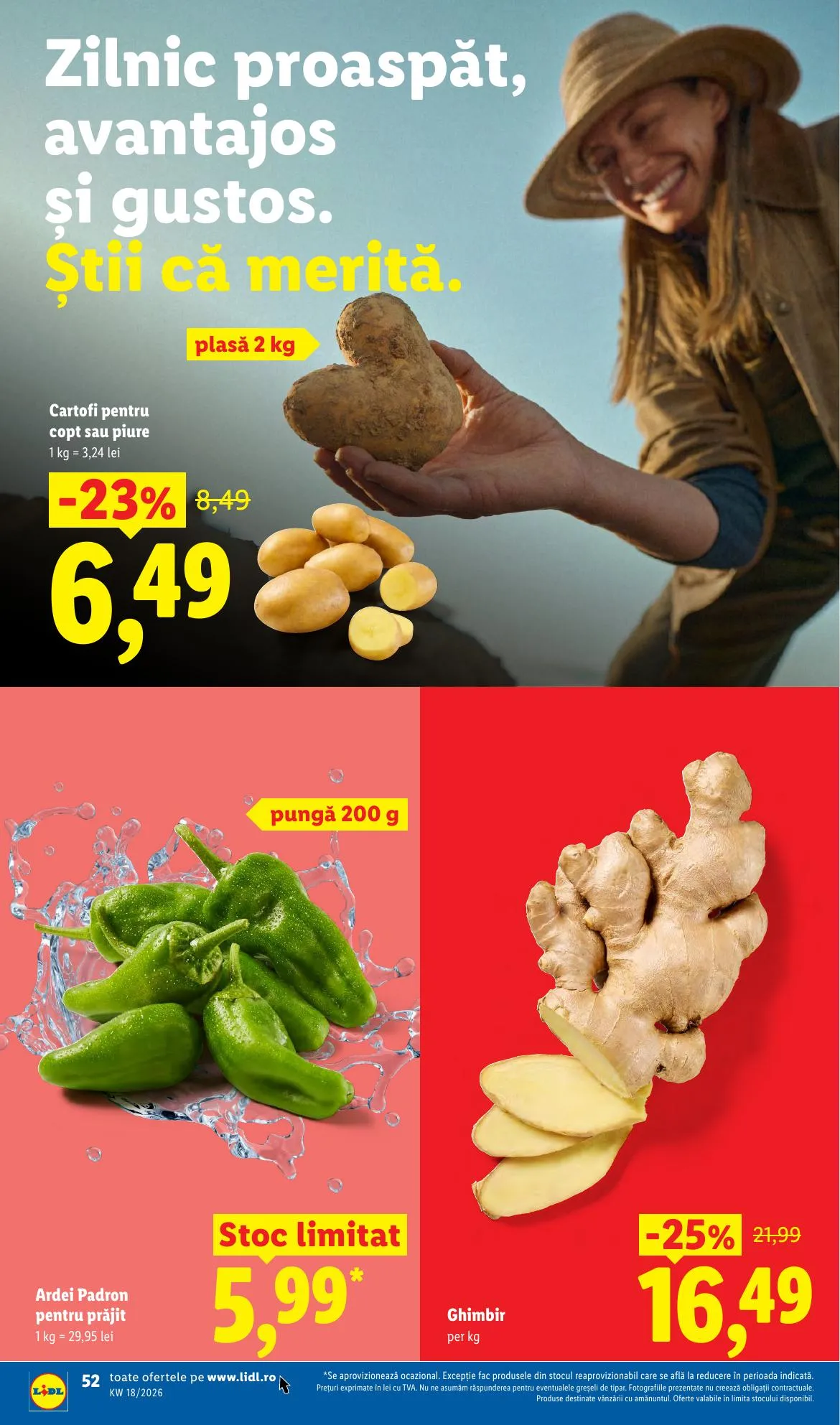 Lidl akciós újság Románia 04.27–05.03 – 52. oldal
