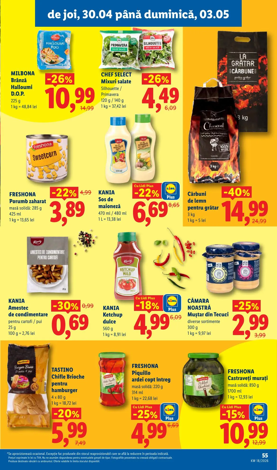 Lidl akciós újság Románia 04.27–05.03 – 55. oldal