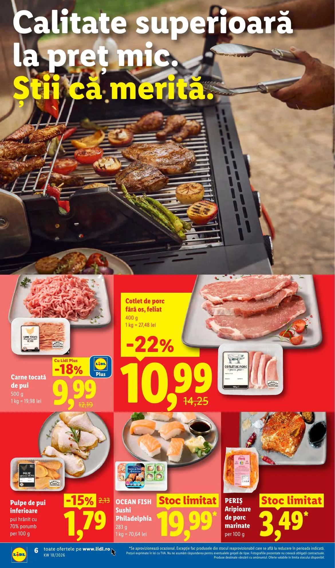 Lidl akciós újság Románia 04.27–05.03 – 6. oldal