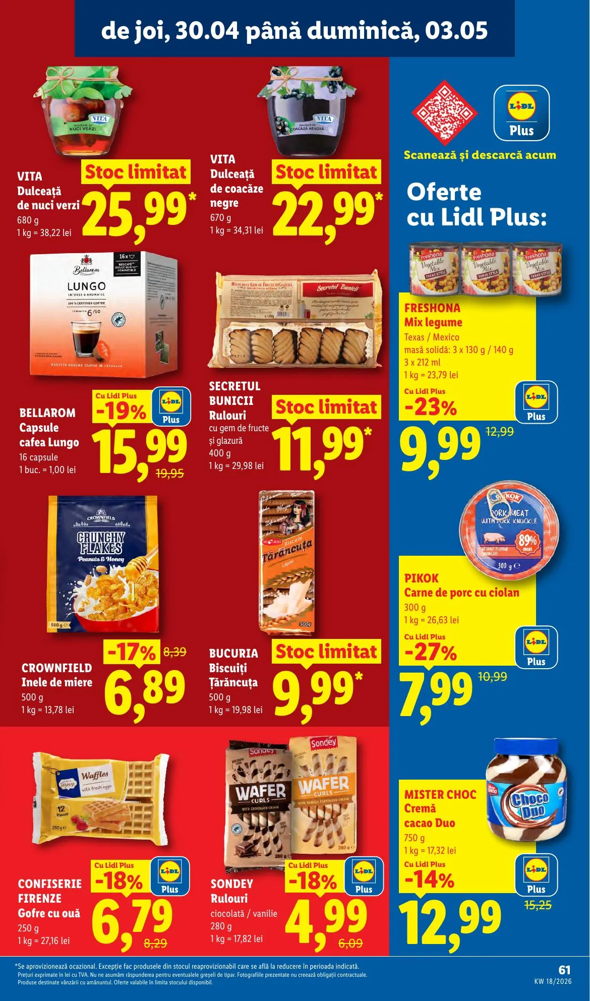 Lidl akciós újság Románia 04.27–05.03 – 61. oldal