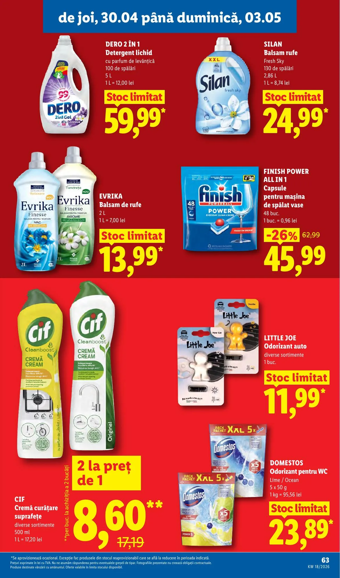 Lidl akciós újság Románia 04.27–05.03 – 63. oldal