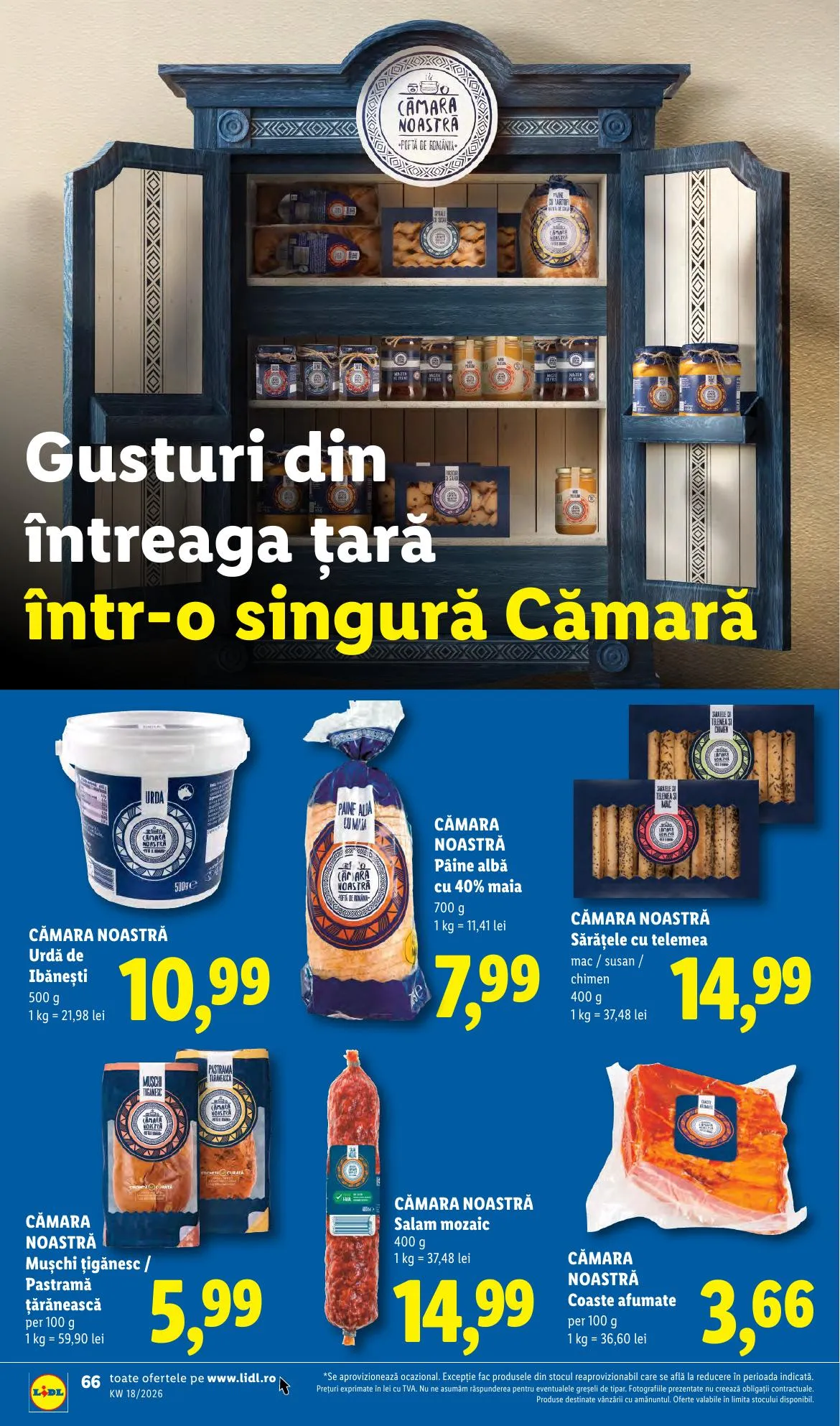 Lidl akciós újság Románia 04.27–05.03 – 66. oldal