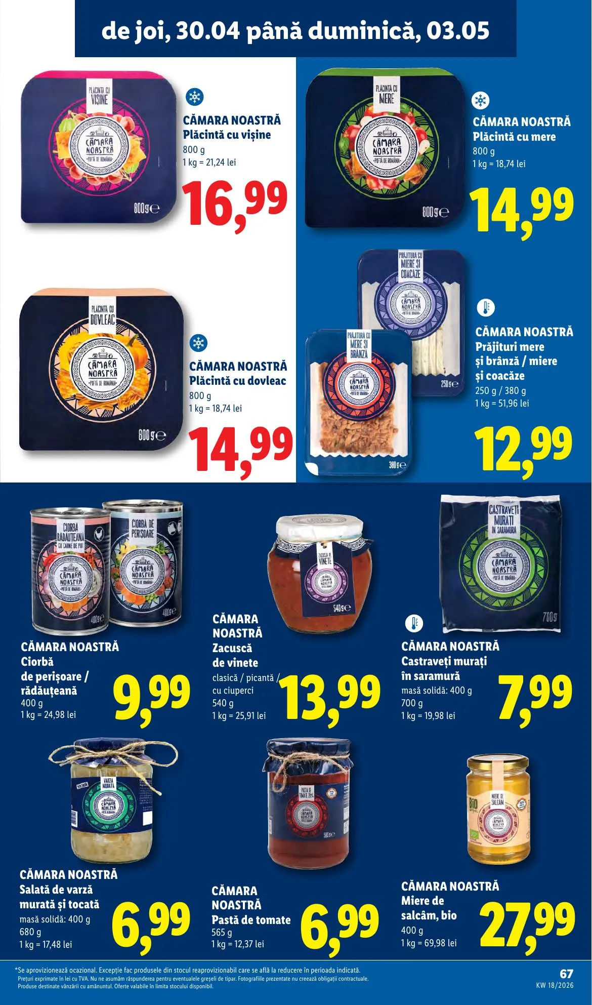 Lidl akciós újság Románia 04.27–05.03 – 67. oldal