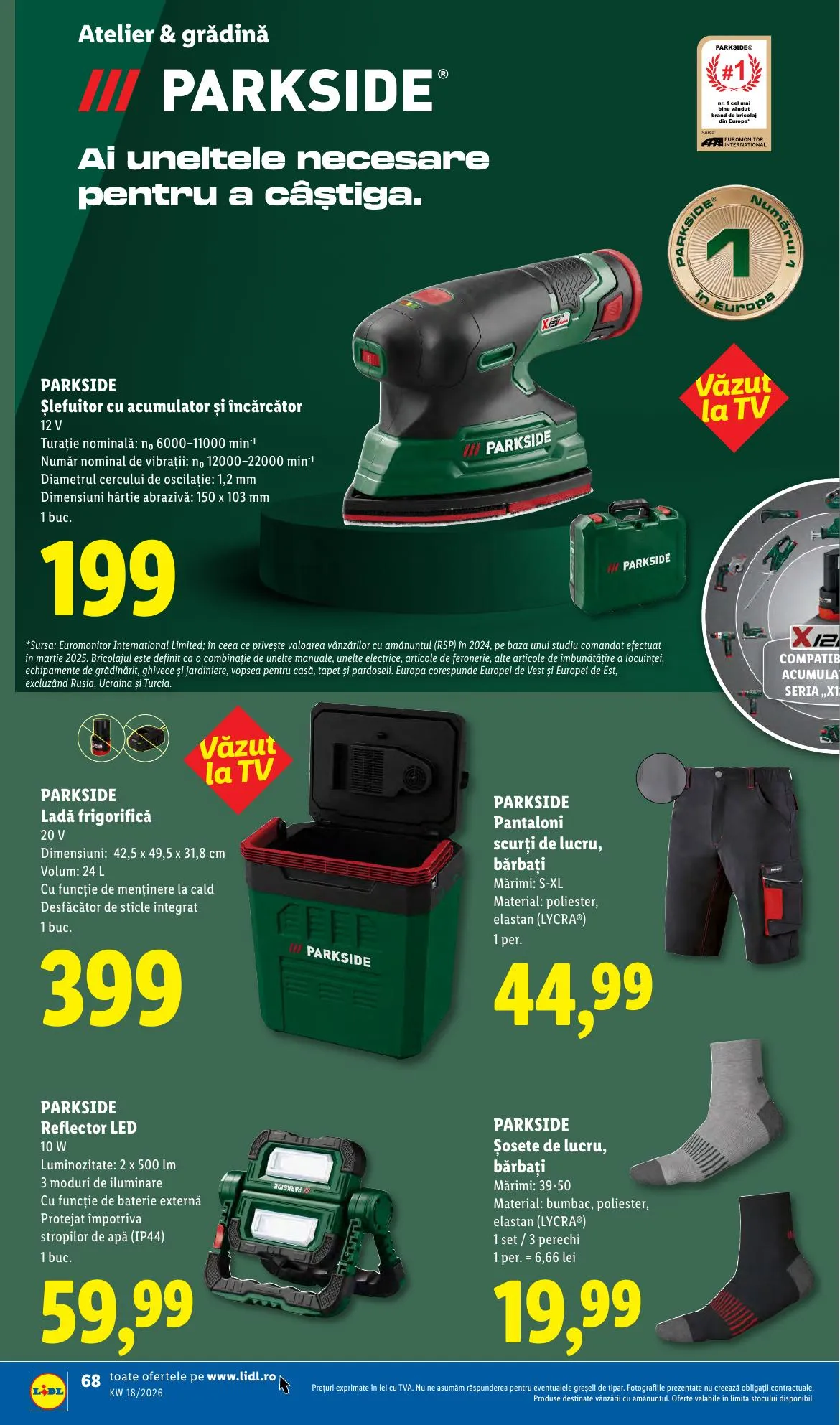 Lidl akciós újság Románia 04.27–05.03 – 68. oldal