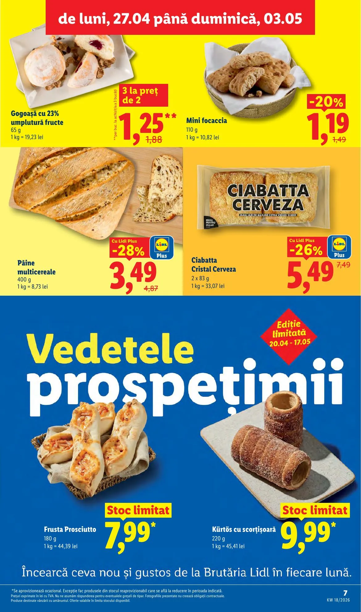 Lidl akciós újság Románia 04.27–05.03 – 7. oldal