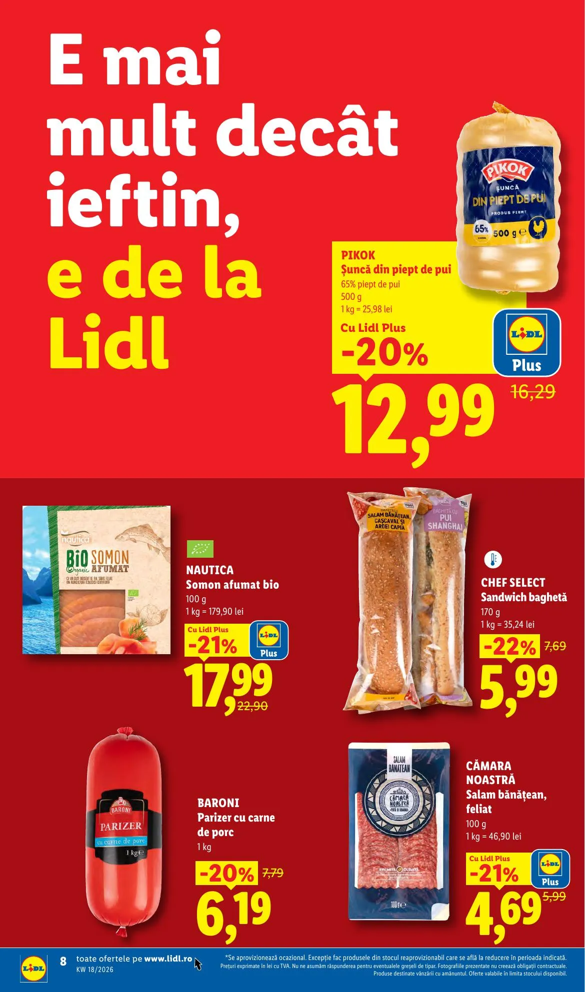 Lidl akciós újság Románia 04.27–05.03 – 8. oldal