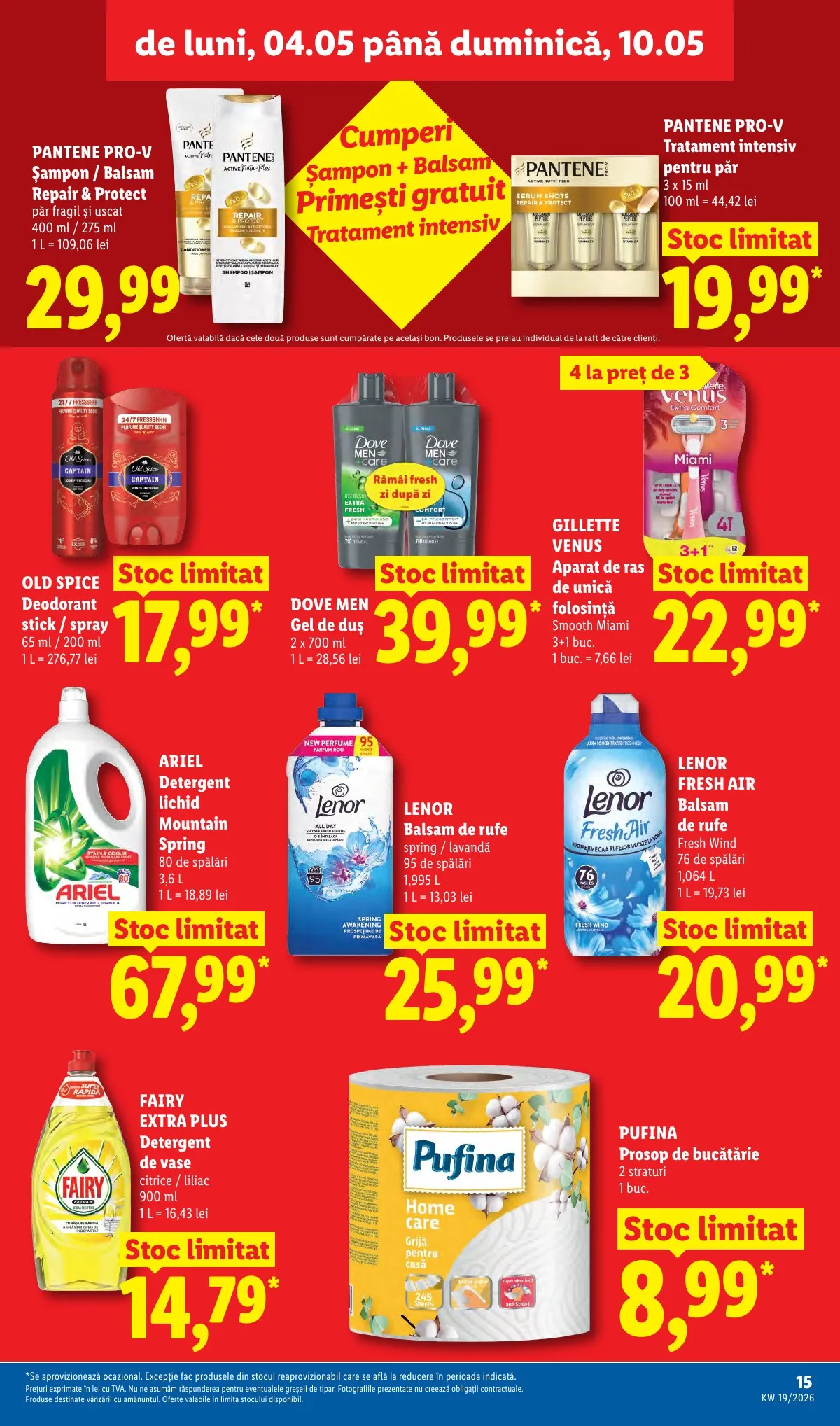 Lidl akciós újság Románia 05.04–05.10 – 15. oldal