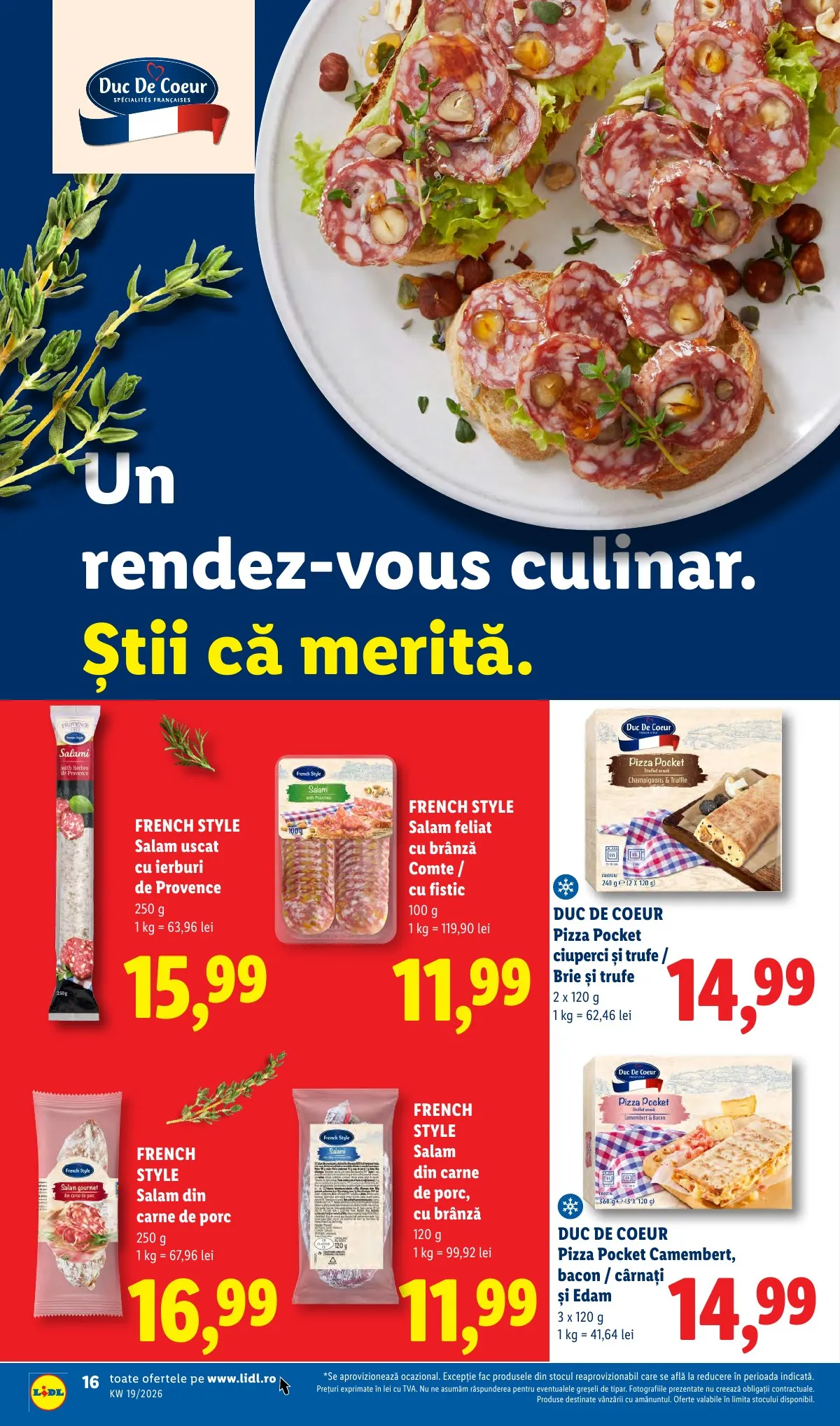 Lidl akciós újság Románia 05.04–05.10 – 16. oldal