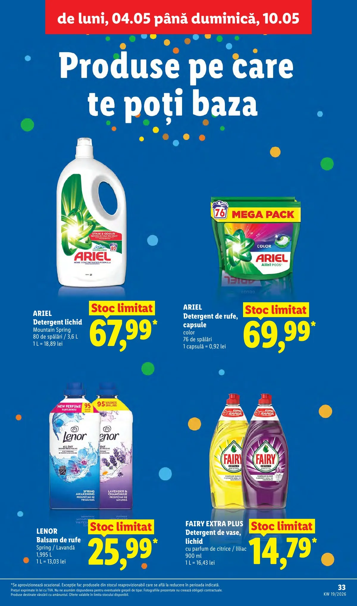 Lidl akciós újság Románia 05.04–05.10 – 33. oldal