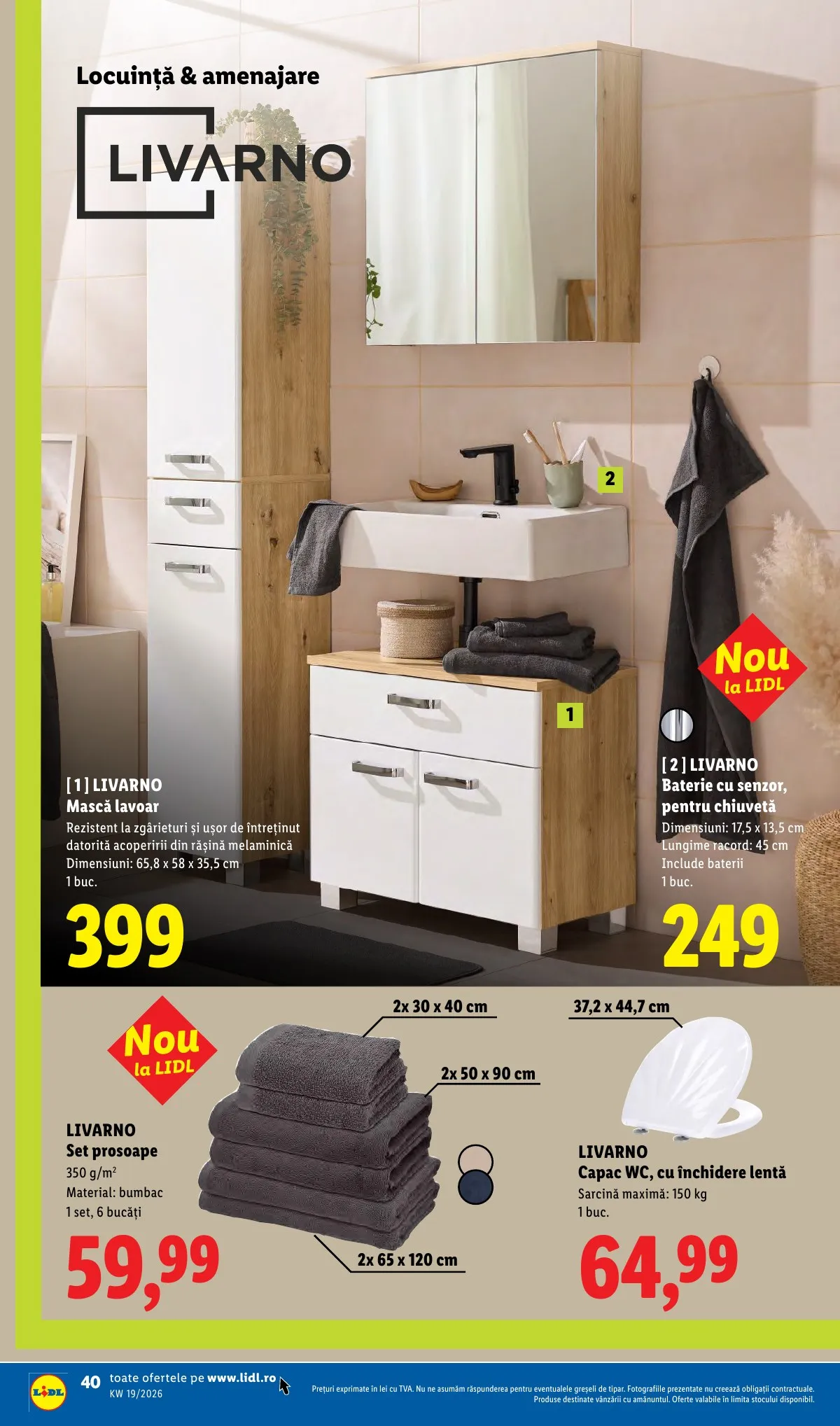 Lidl akciós újság Románia 05.04–05.10 – 40. oldal