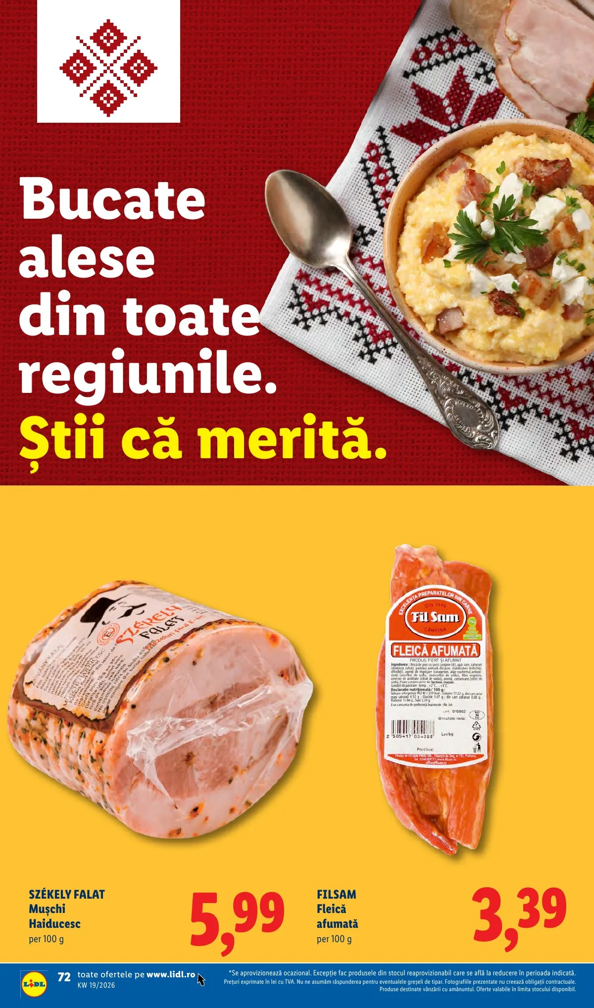 Lidl akciós újság Románia 05.04–05.10 – 72. oldal