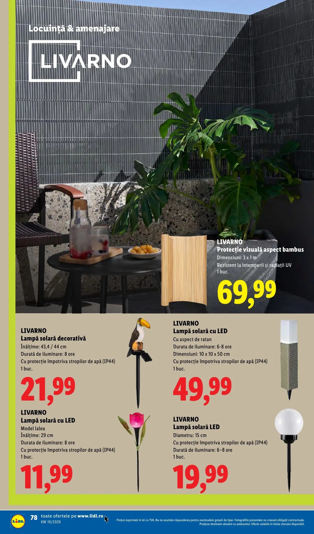 Lidl akciós újság Románia 05.04–05.10 – 78. oldal