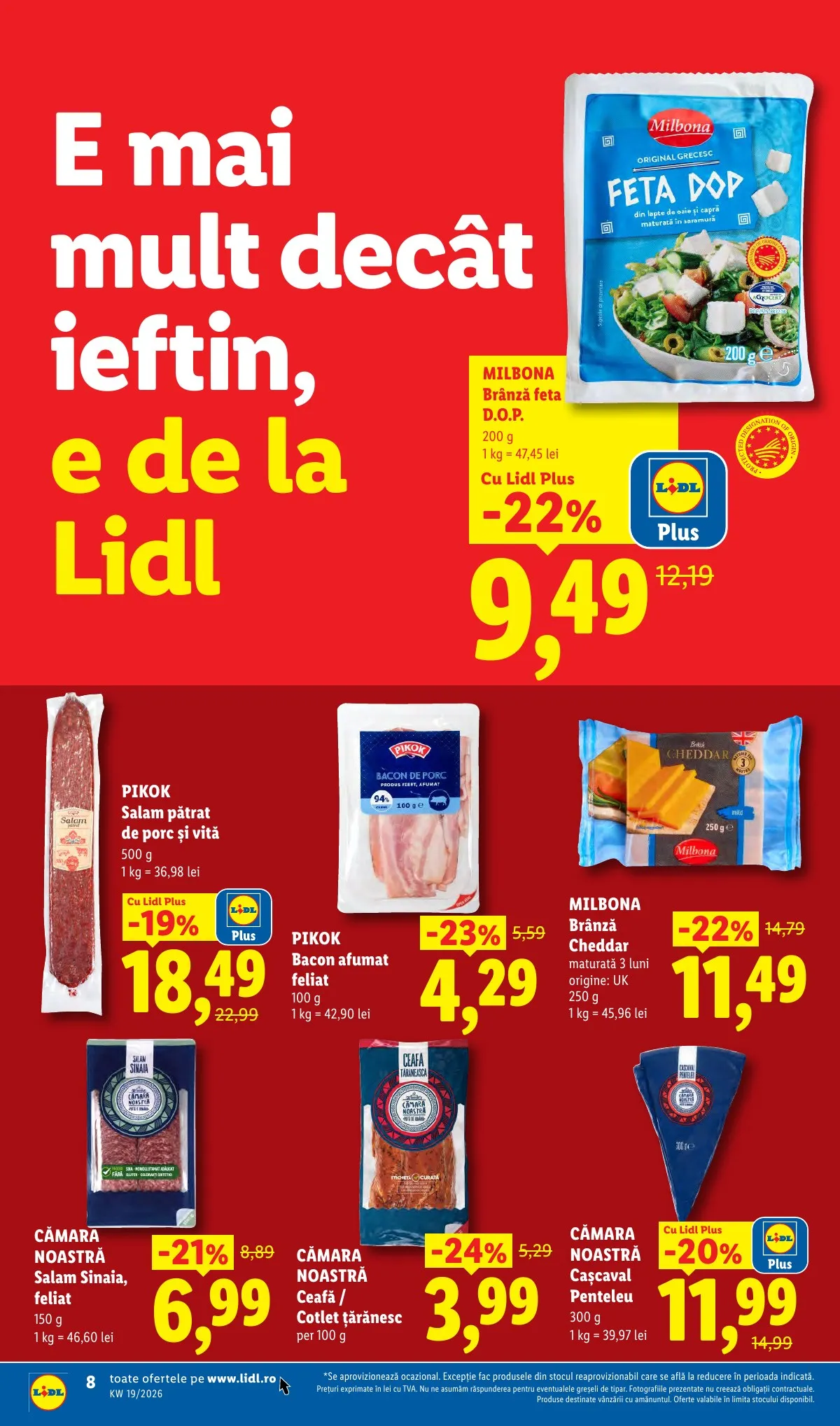 Lidl akciós újság Románia 05.04–05.10 – 8. oldal