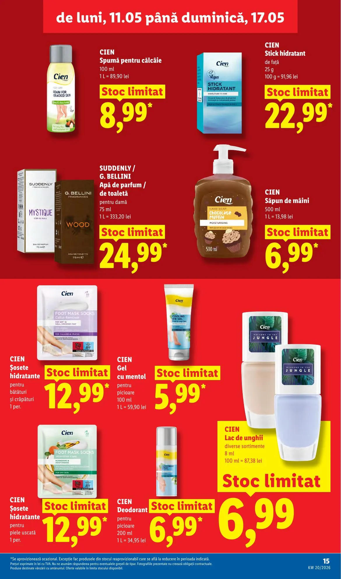 Lidl akciós újság Románia 05.11–05.17 – 15. oldal
