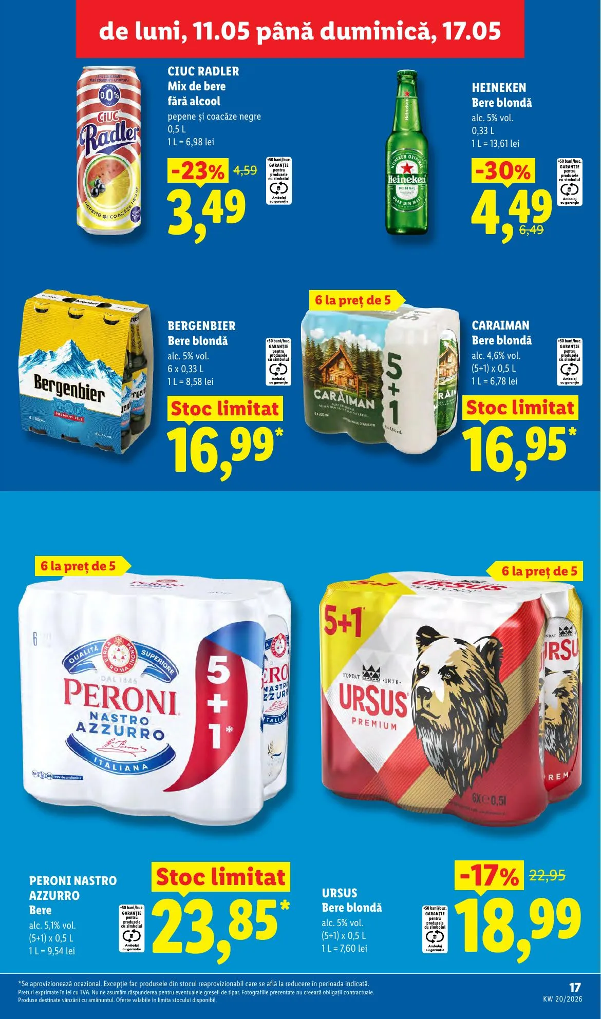 Lidl akciós újság Románia 05.11–05.17 – 17. oldal