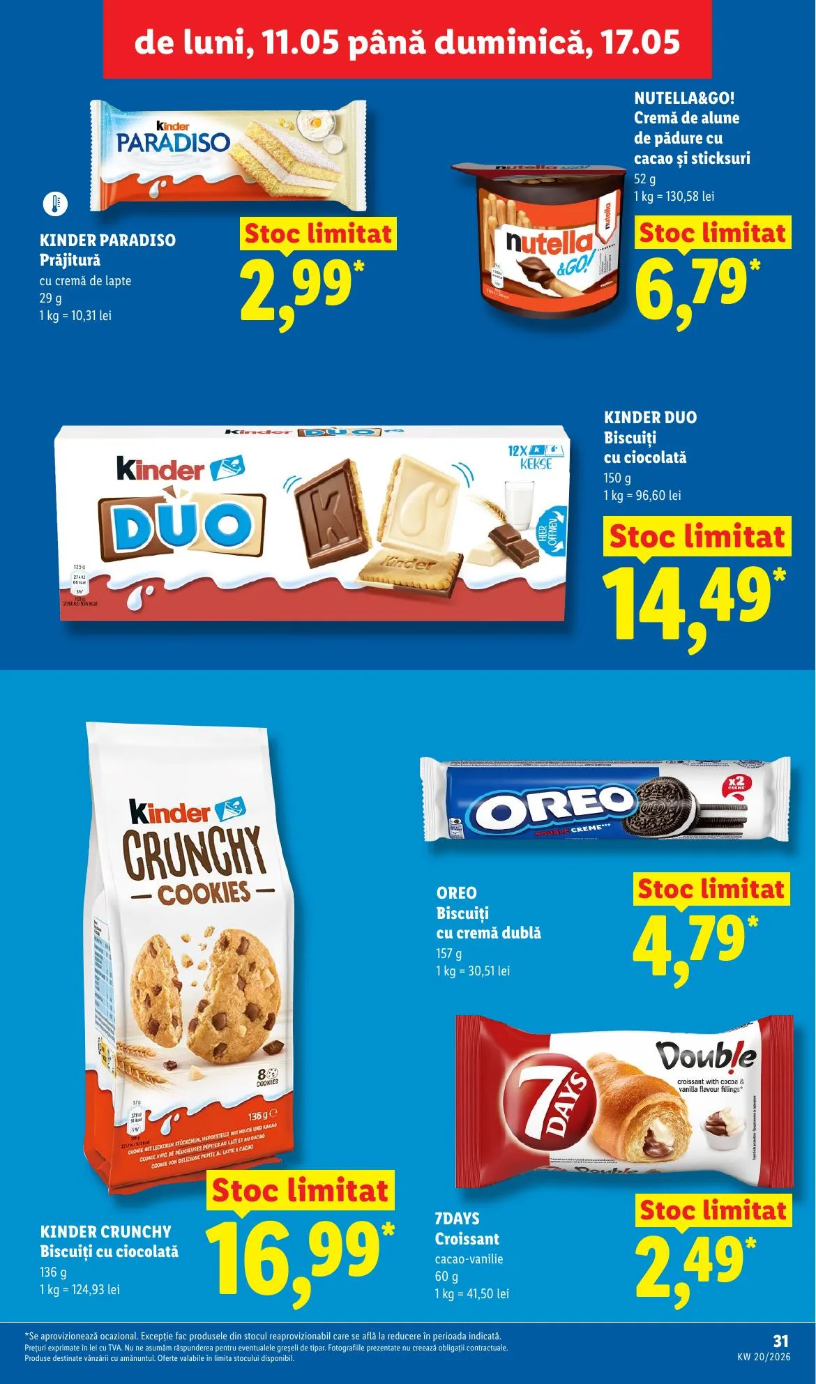 Lidl akciós újság Románia 05.11–05.17 – 31. oldal