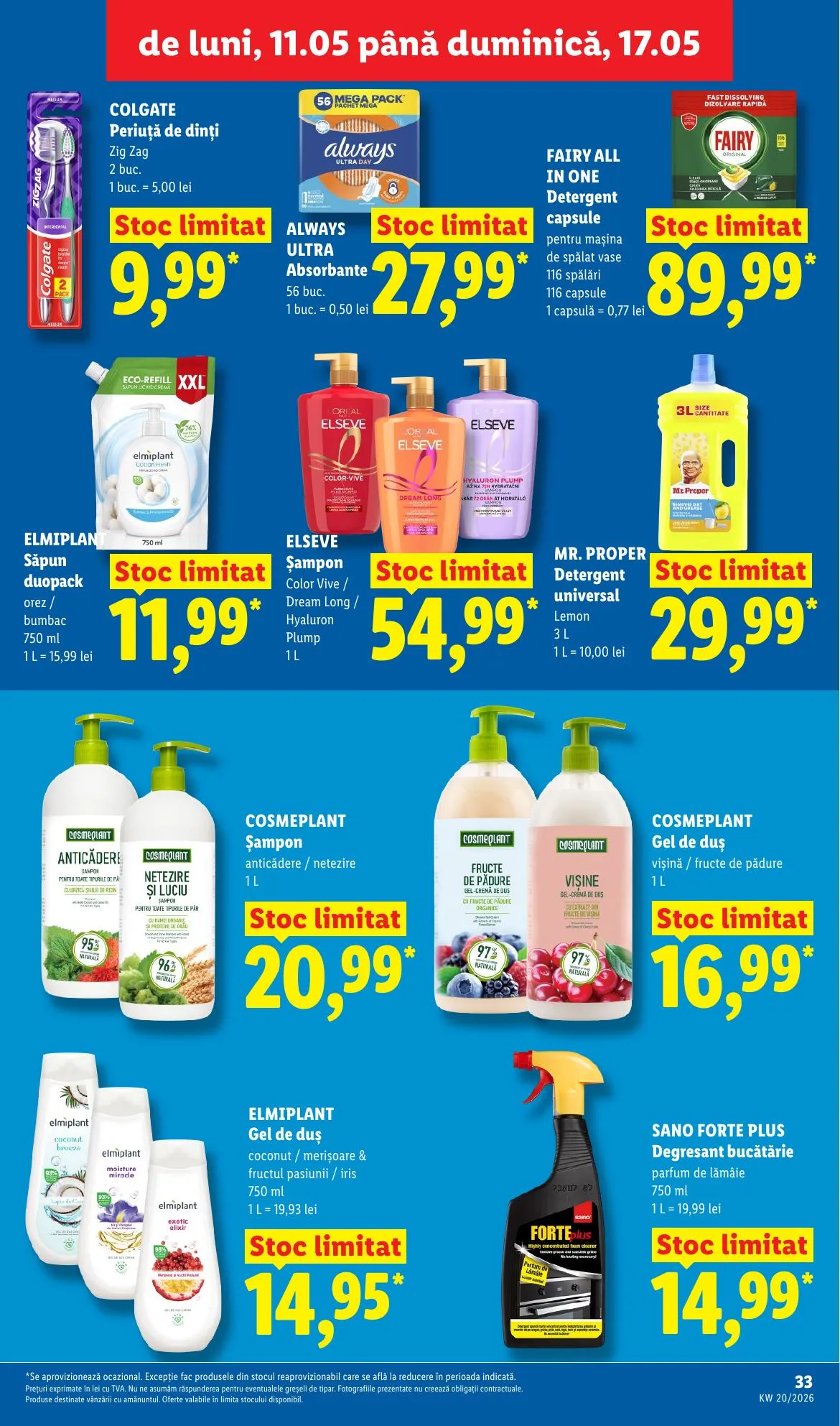 Lidl akciós újság Románia 05.11–05.17 – 33. oldal