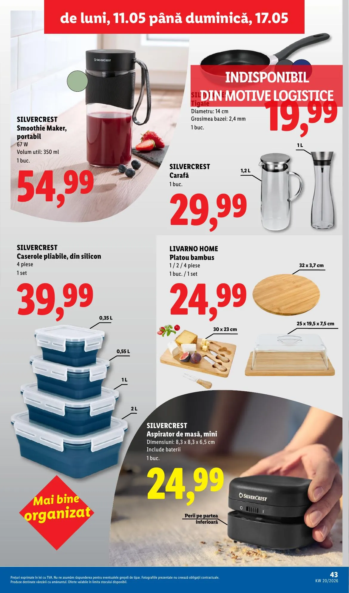 Lidl akciós újság Románia 05.11–05.17 – 43. oldal