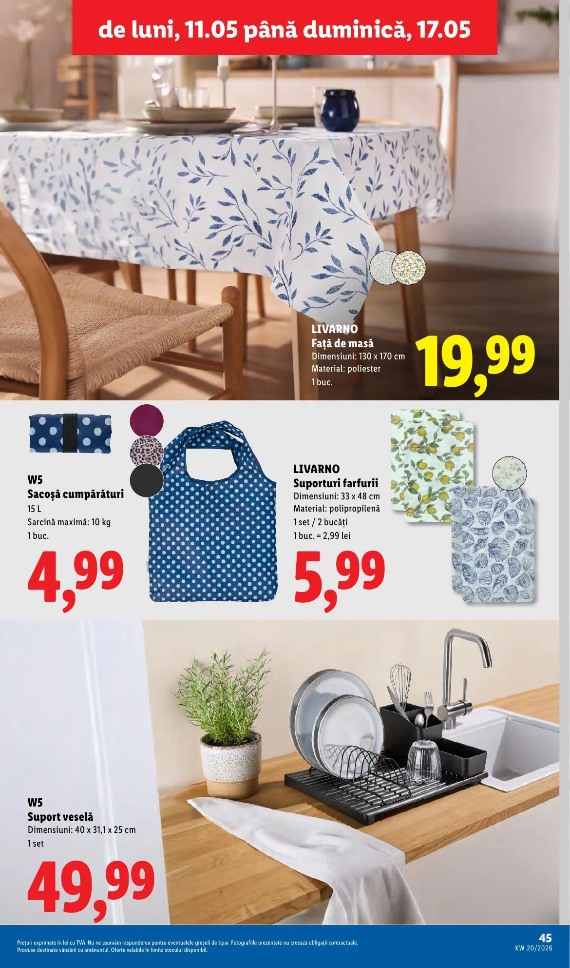 Lidl akciós újság Románia 05.11–05.17 – 45. oldal